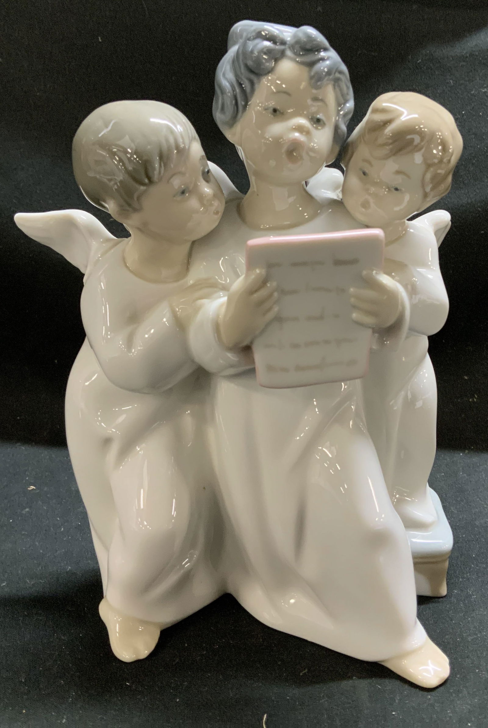 LLADRO Angels Group Porcelain Figurine SPAIN (1 of 6)