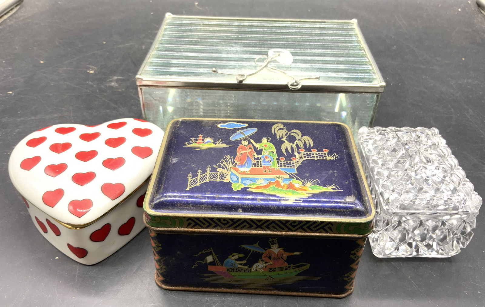 Lot 4 Keepsake Boxes Parma by AAI Japan, England+ (1 of 10)