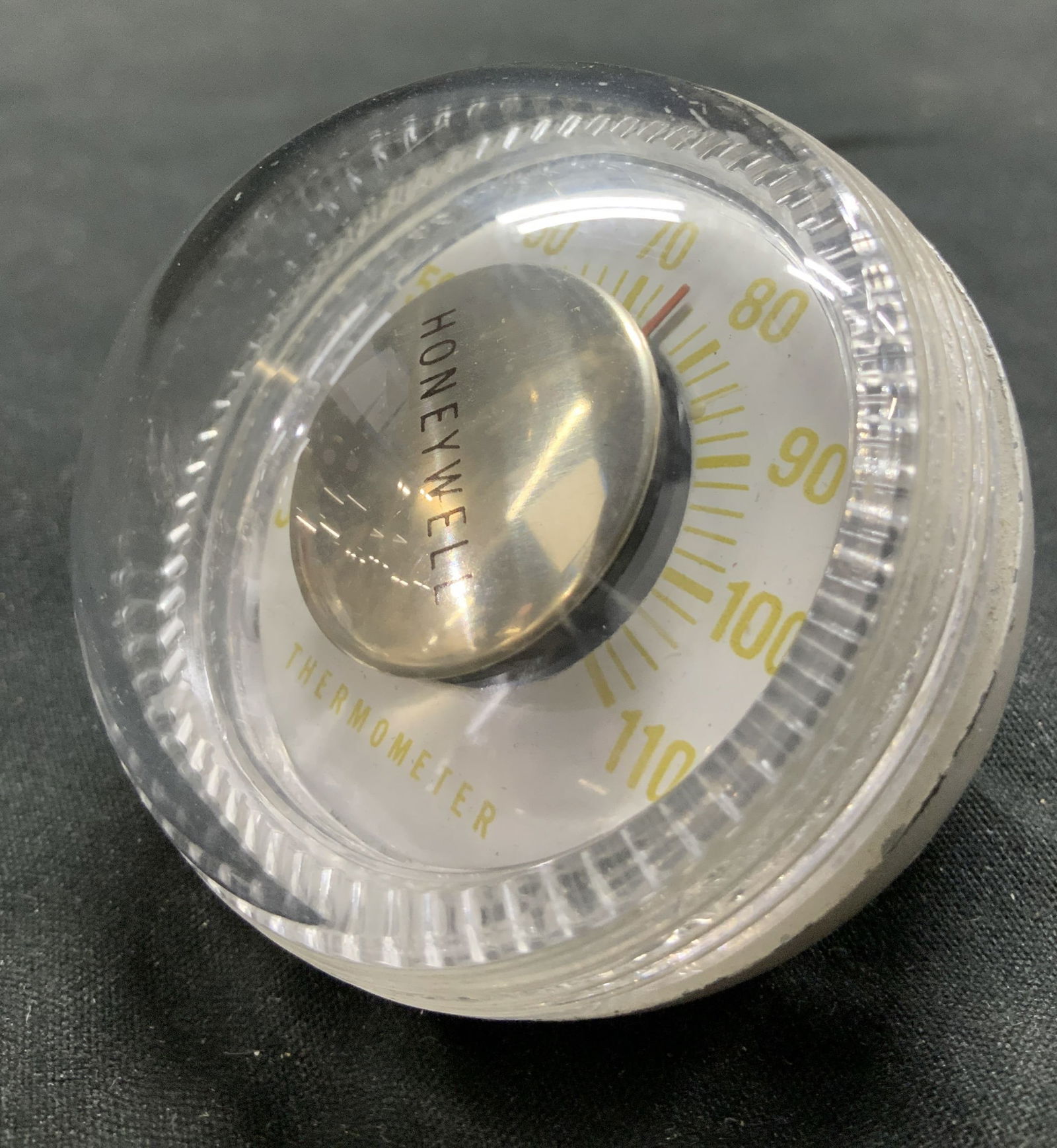 Vntg Honeywell Round Desk Thermometer USA (1 of 6)