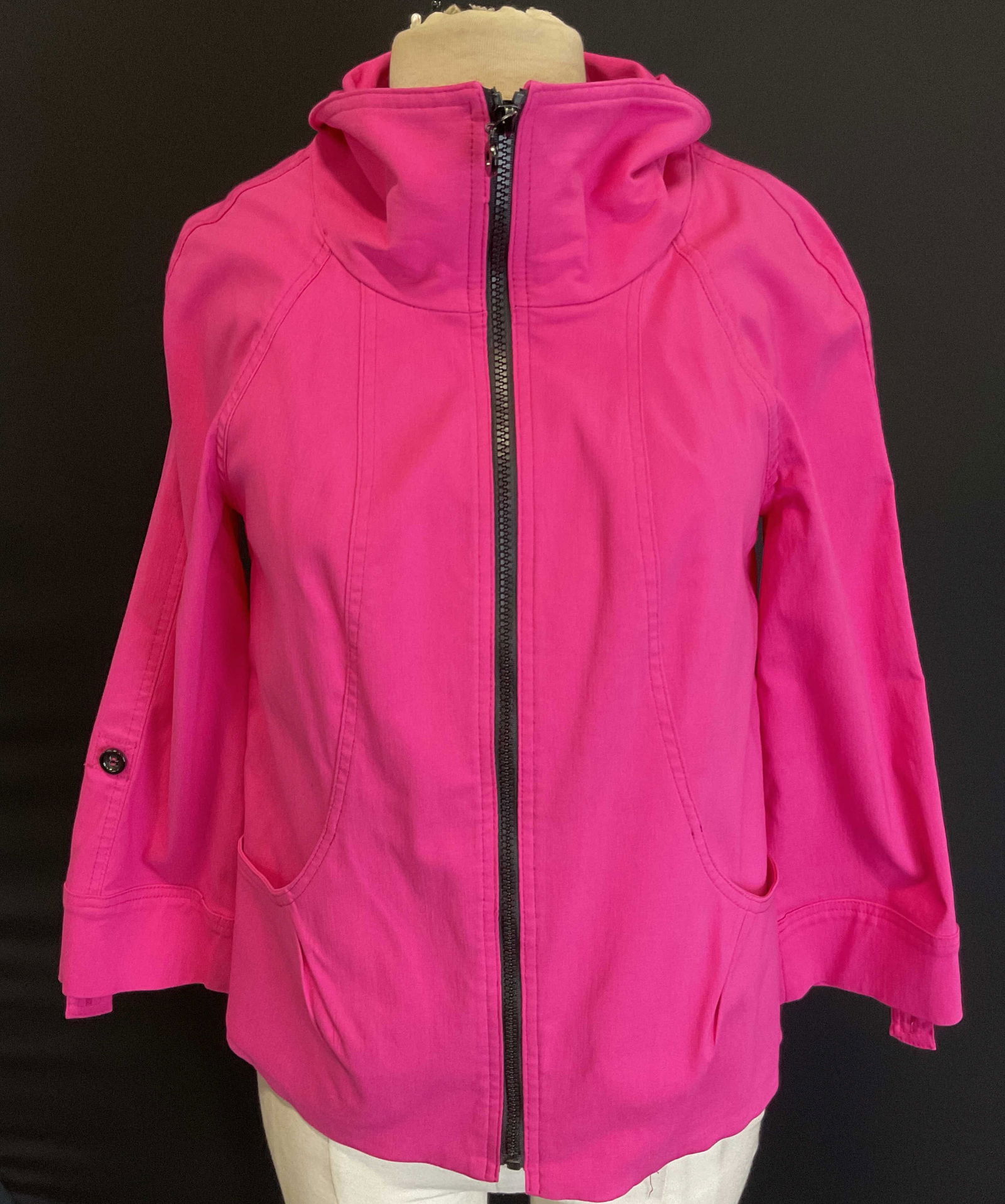 Cheryl Nash Pink Windbreaker Jacket (1 of 6)