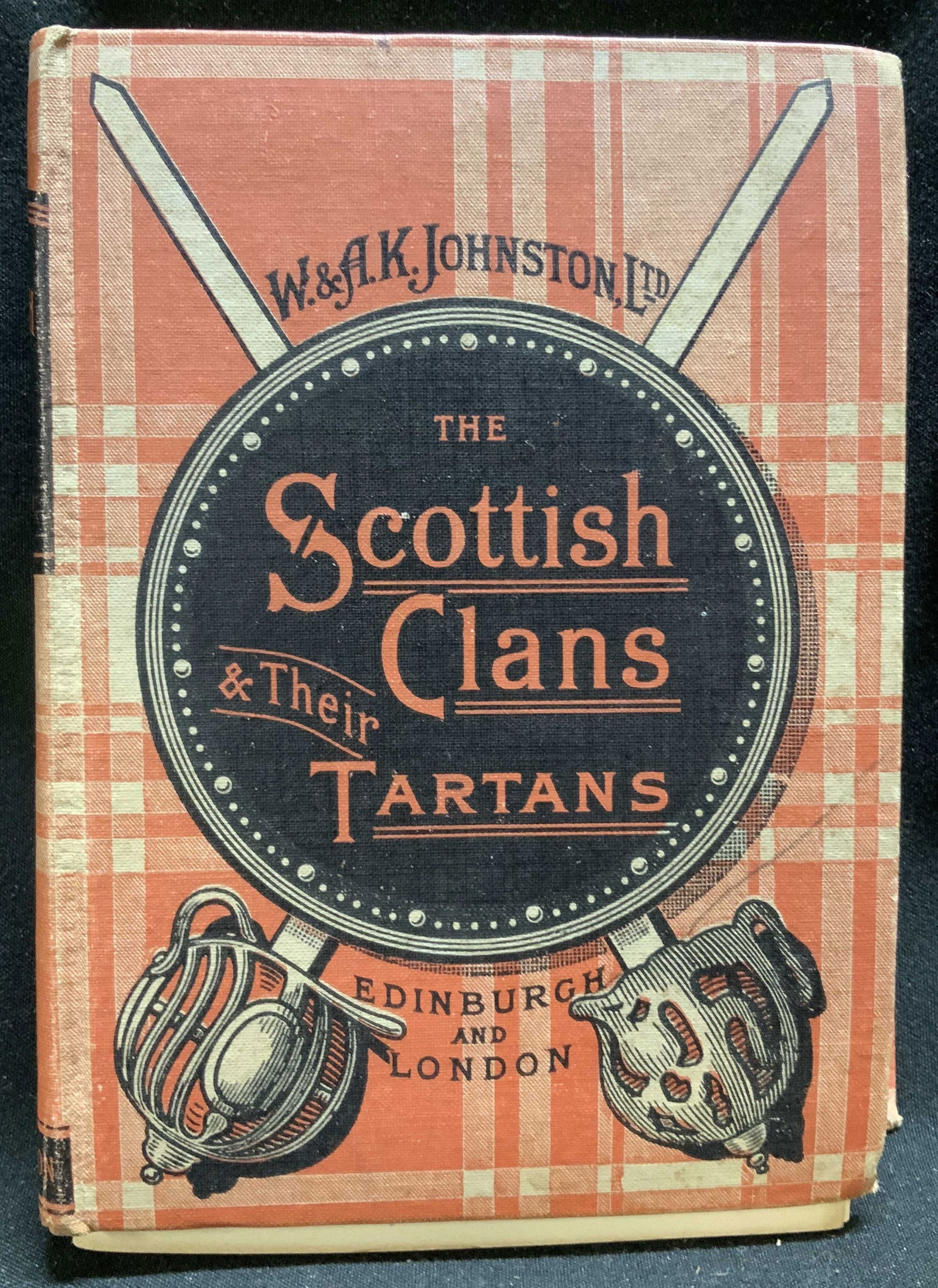 Vntg Scottish Clans & Tartans Bk JOHNSTON Illustr (1 of 12)