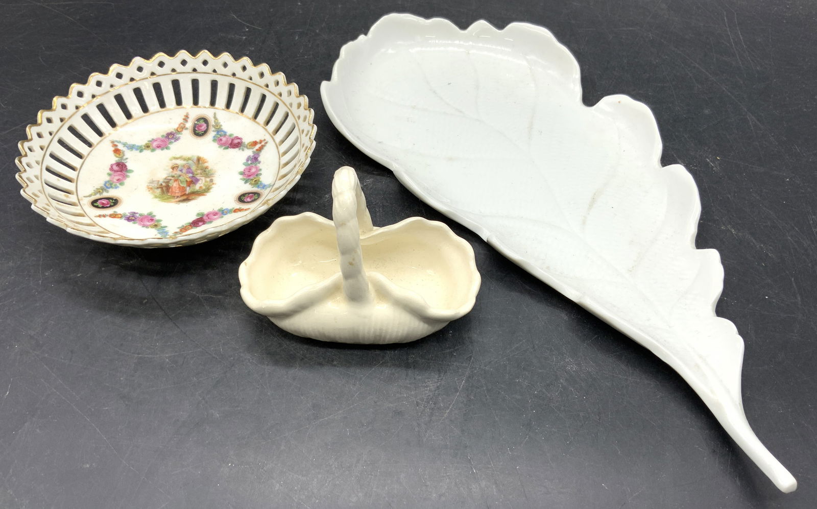 Lot 3 Vintage Assorted Porcelain Tabletop (1 of 8)