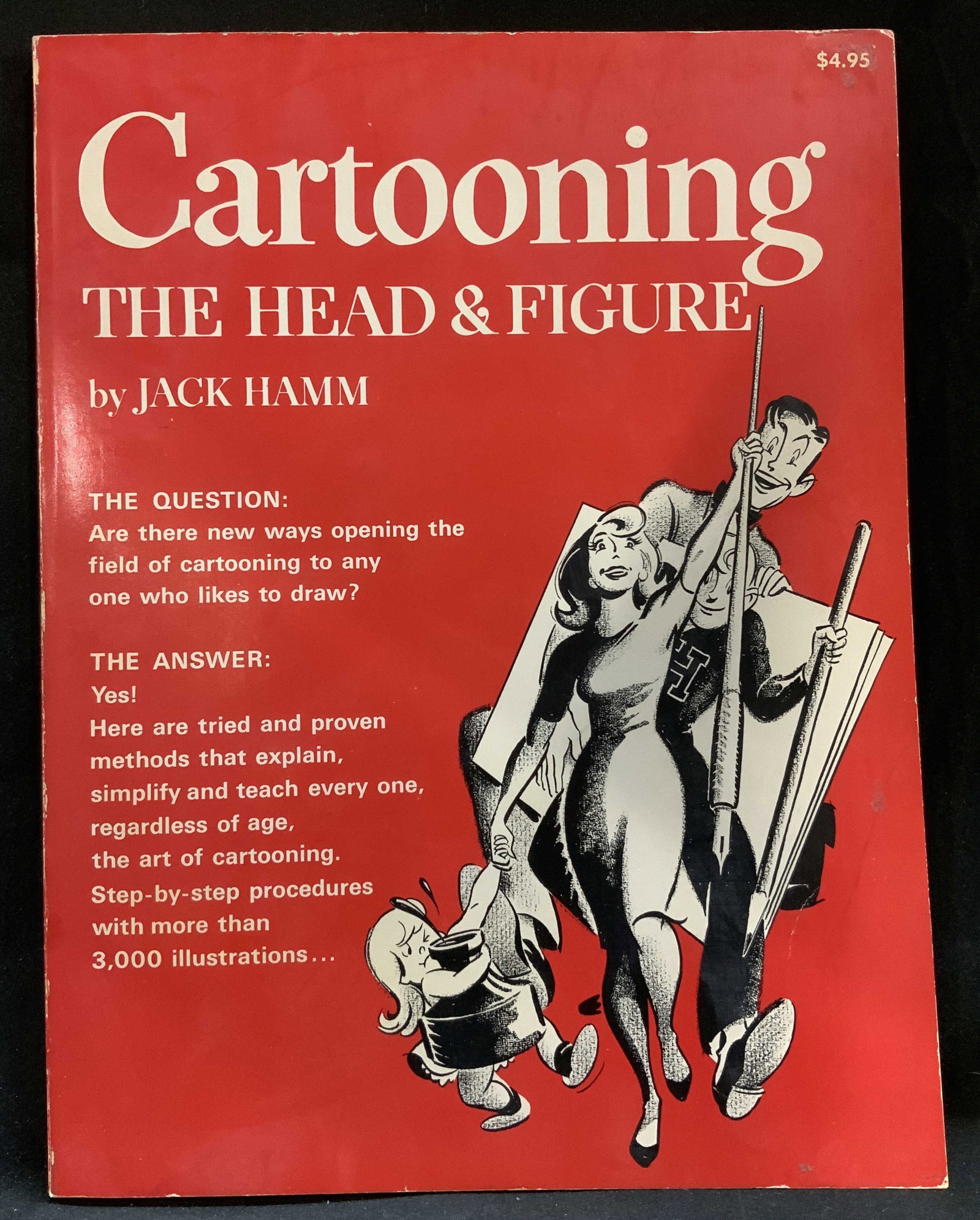 1980 Cartooning The Head & Figure Illustr Bk HAMM: Cartooning The Head & Figure by Jack Hamm. Publishers Grosset & Dunlap. New York. Copyright 1967 by Jack Hamm. 1980 Printing. Printed in the United States of America. Book features various illustratio