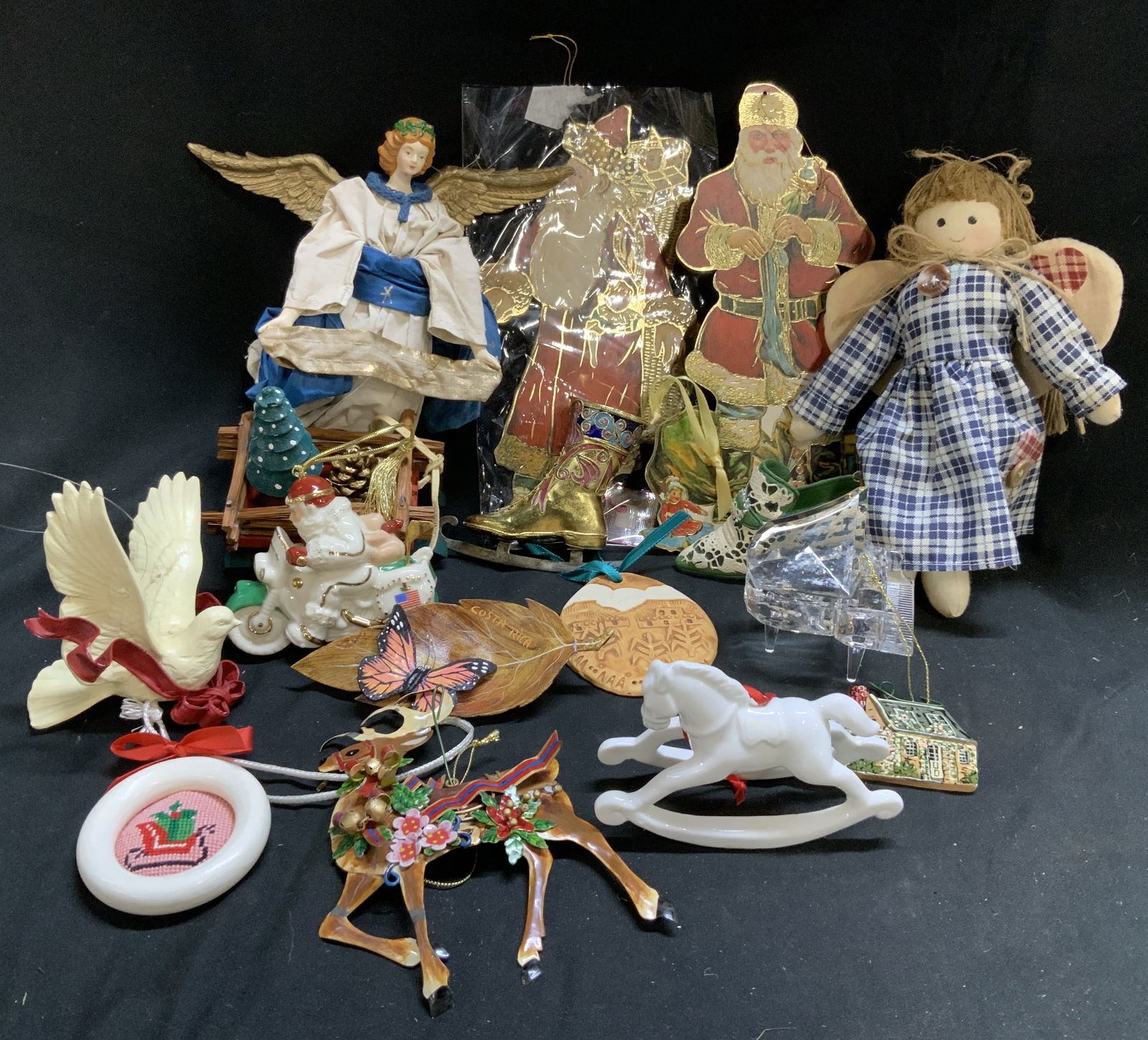 Lot16 Assorted Tree Ornaments & Angel Figs. LENOX+ (1 of 13)
