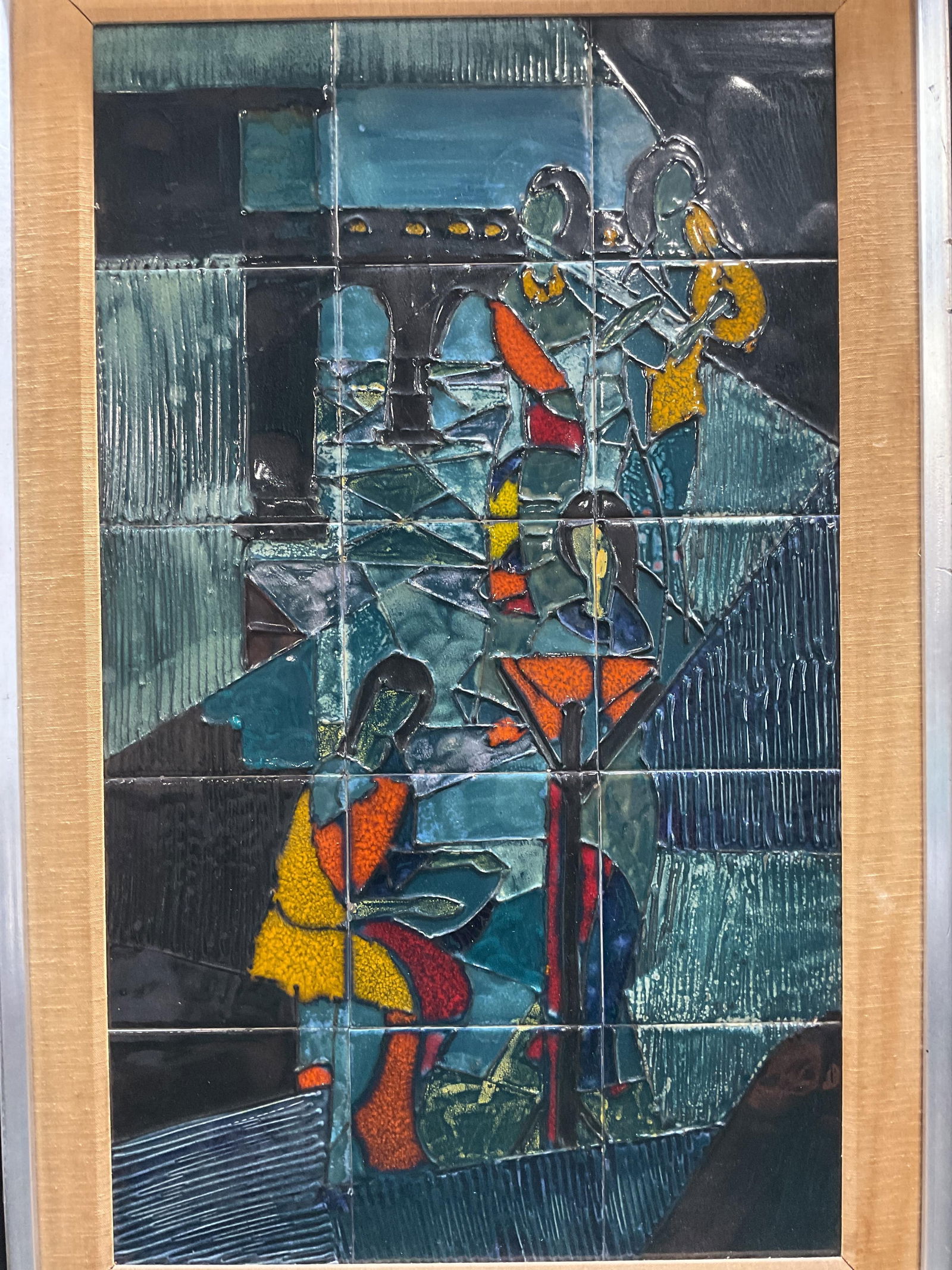 Attr Harris Strong Hand Painted Tile Panel 3ft (1 of 6)