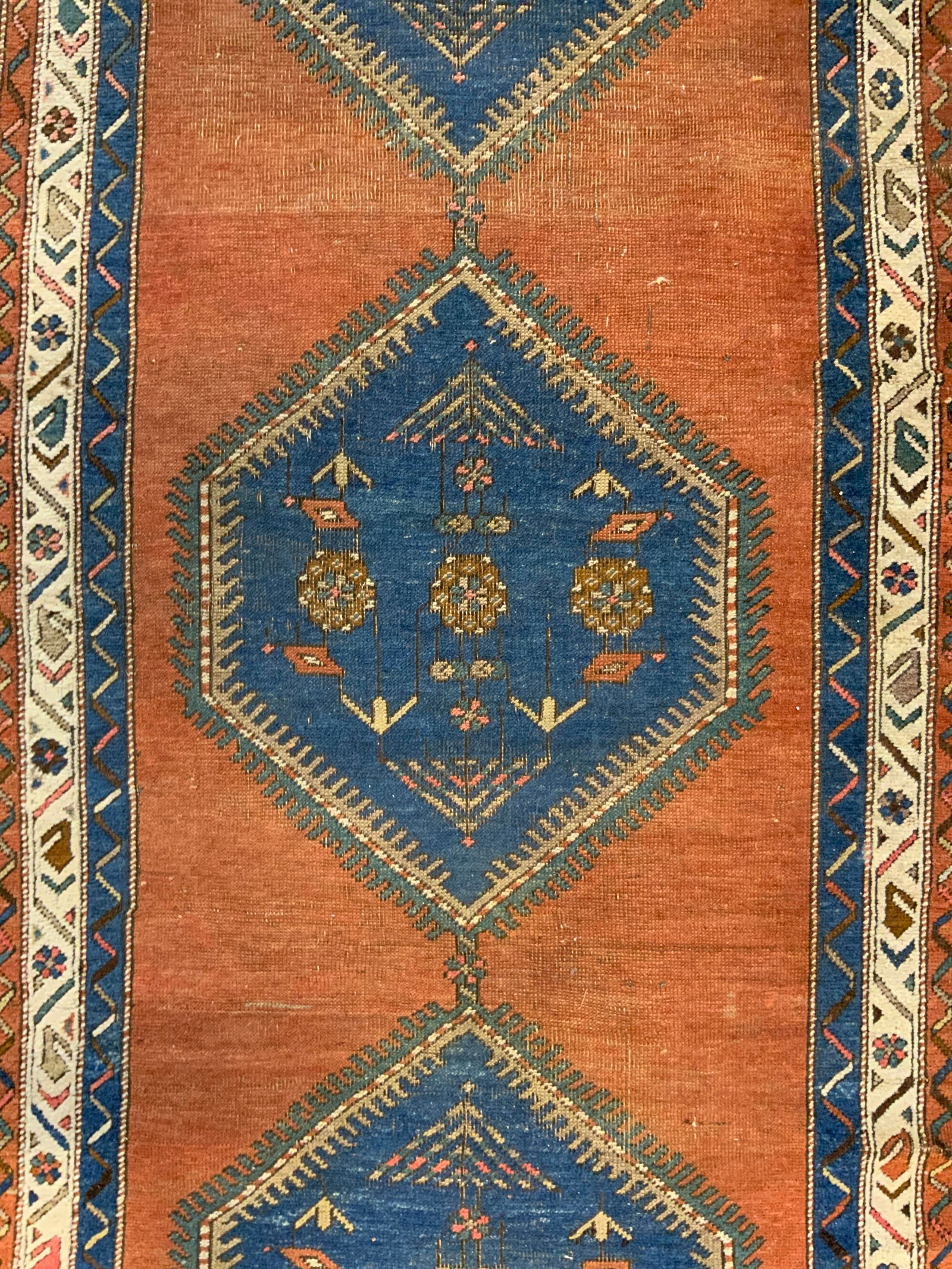 Handmade Fringed Persian Wool Runner (1 of 10)