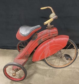 1930s Steelcraft Murray Airflow Style Tricycle USA