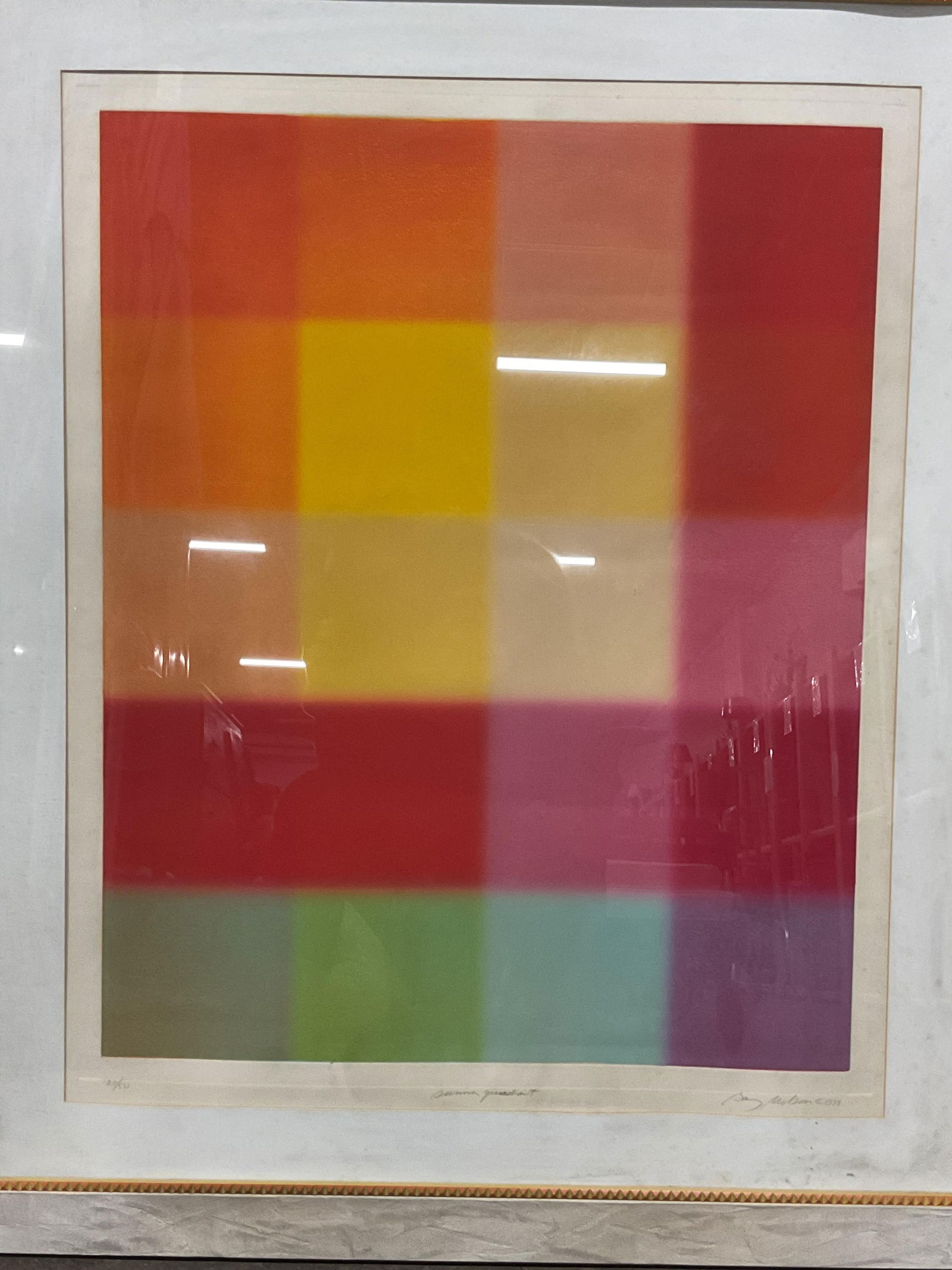 Signed Barry Nelson Summer Aquatint Etching (1 of 6)