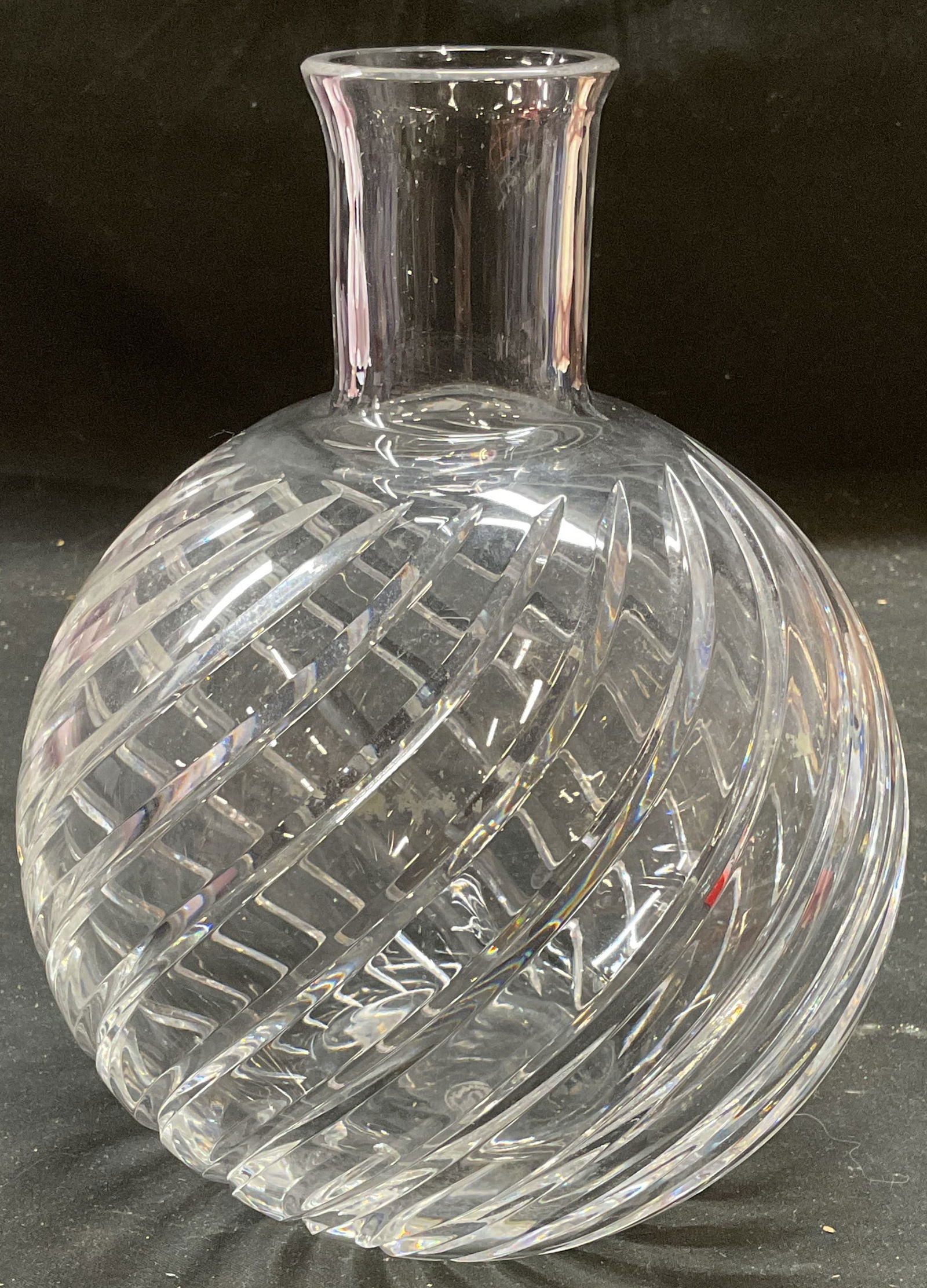 Baccarat Cyclades Cut Crystal Vase, France (1 of 6)