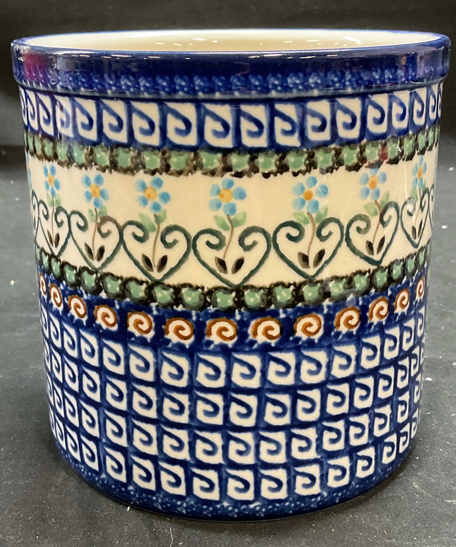 Sgn Unikat Tubaj Artistic Ceramics Planter Poland (1 of 6)