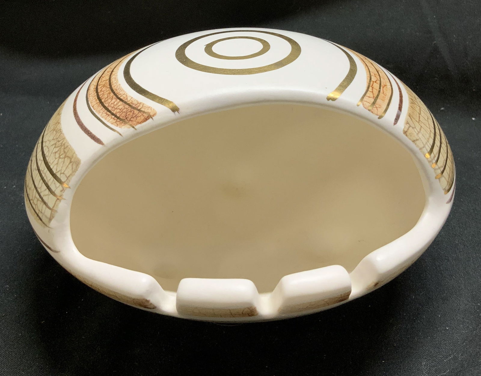 Vntg Sascha Brastoff Ceramic Ashtray CALIFORNIA (1 of 6)