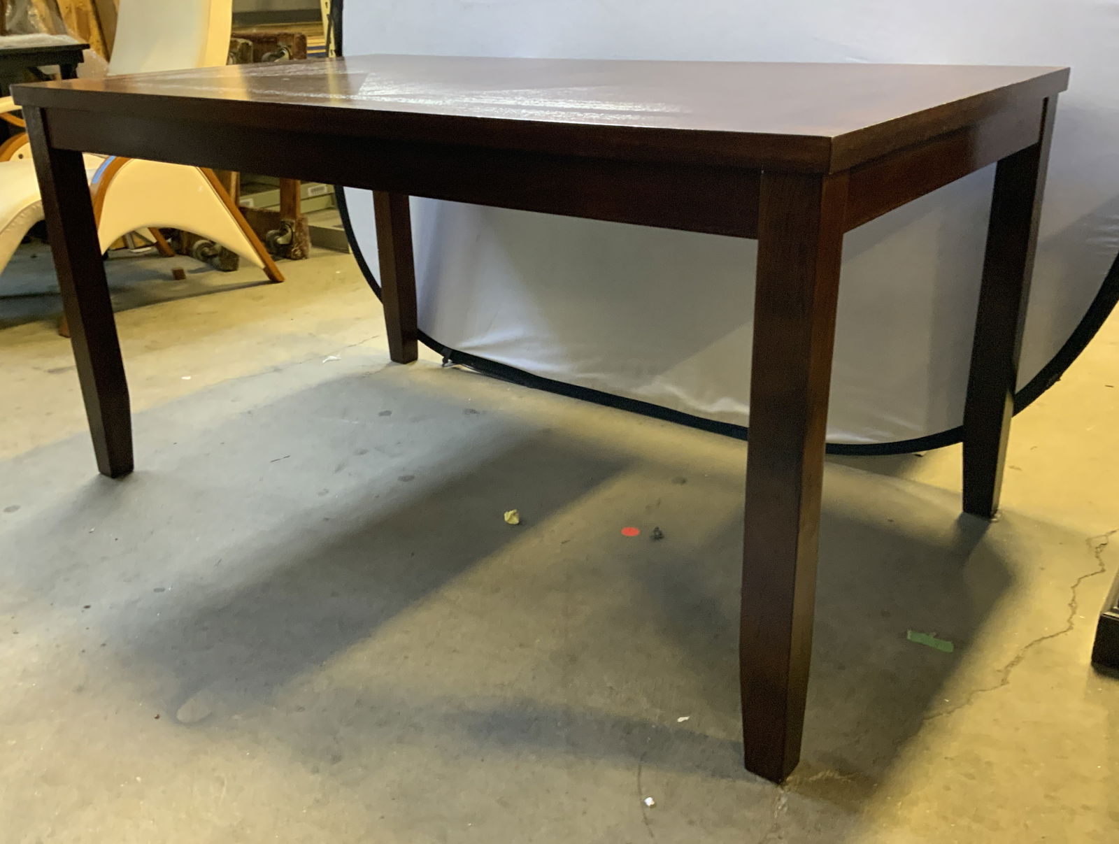 BIG LOTS INC Wooden Dining Table (1 of 8)