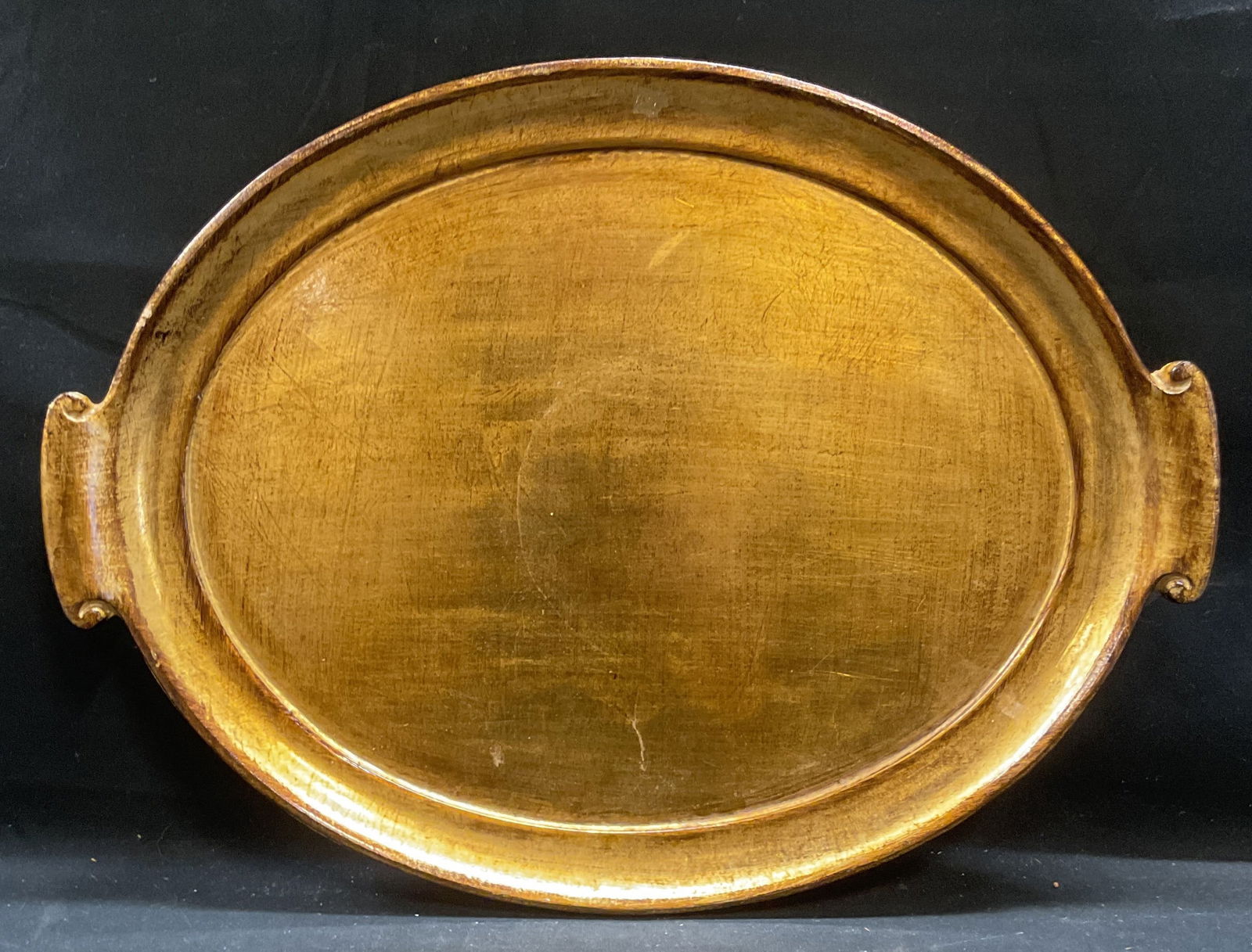 Vintage Gilt Wood Florentine Style Tray (1 of 6)