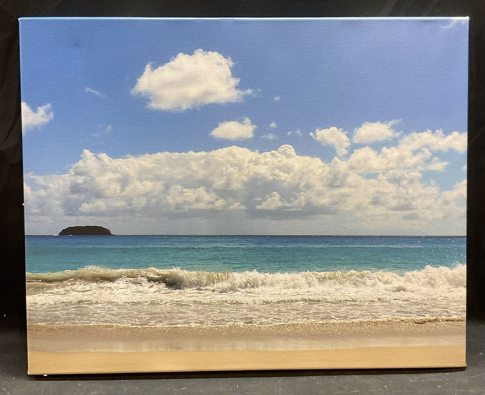 Landscape Bech & Ocean Fine Art Canvas Print (1 of 6)