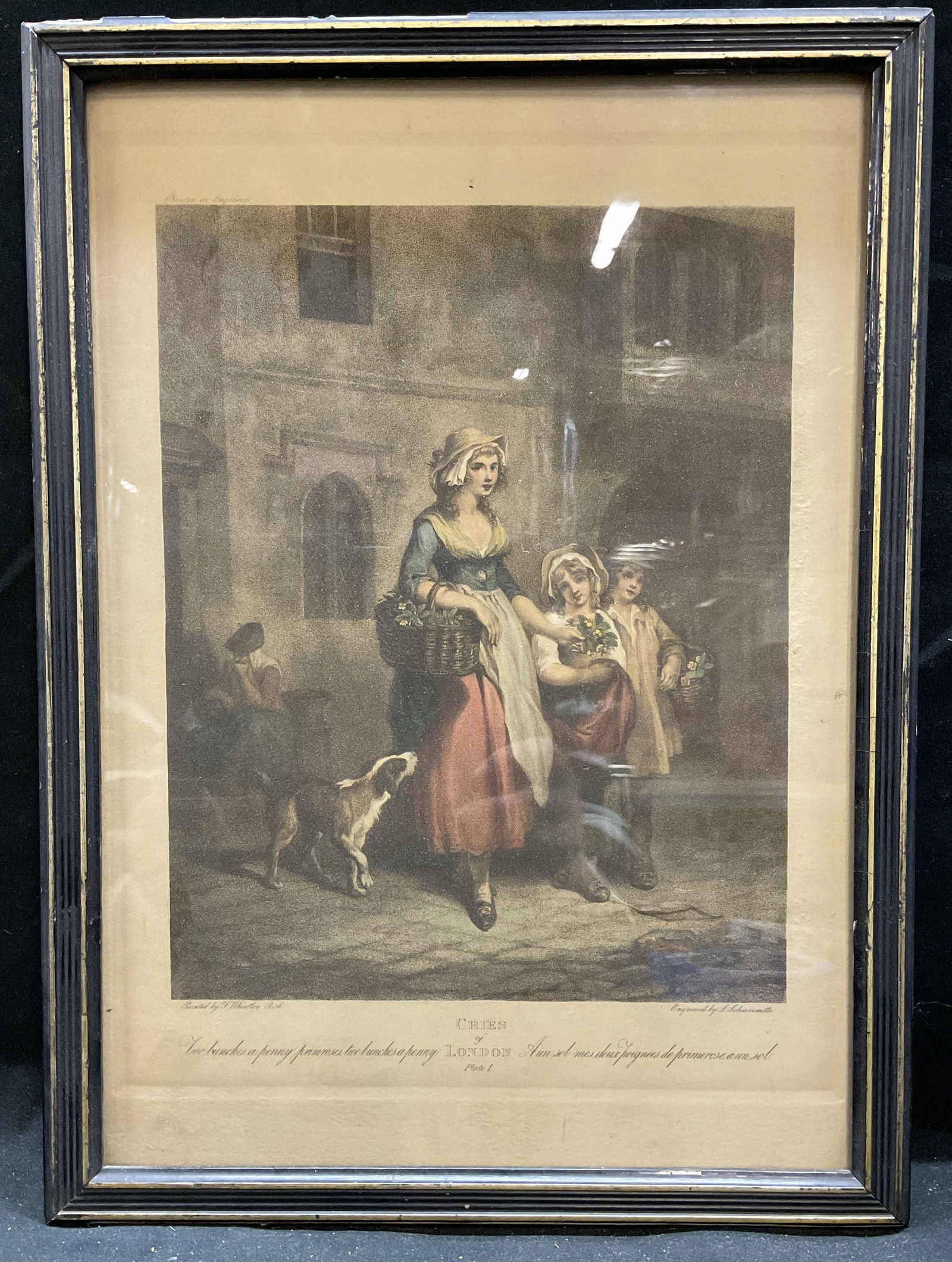 Antq Wheatley Schiavonette Cries London Engraving (1 of 6)