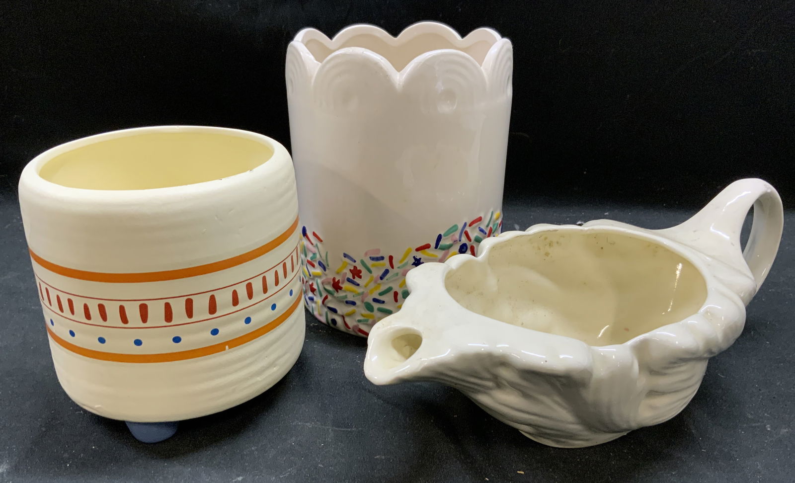 Lot 3 Assorted Porcelain Vessels FTD & More (1 of 7)