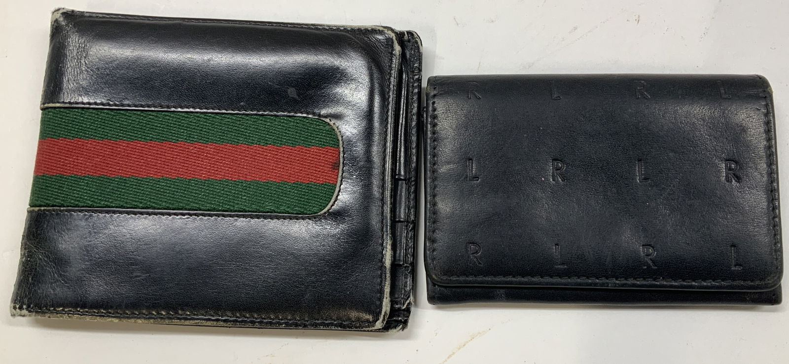 Lot 2 Vntg Gucci & Ralph Lauren Wallets ITALY (1 of 9)