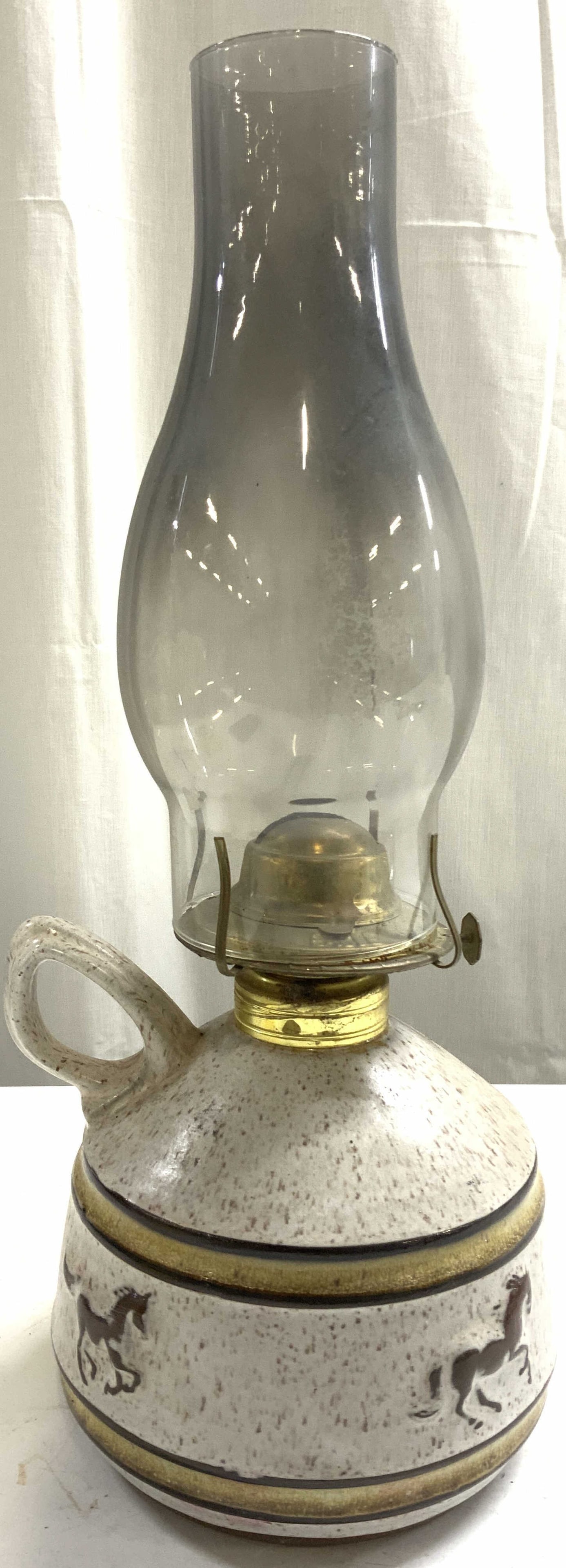 ONION RIVER POTTERY Ceramic Oil Lamp (1 of 8)