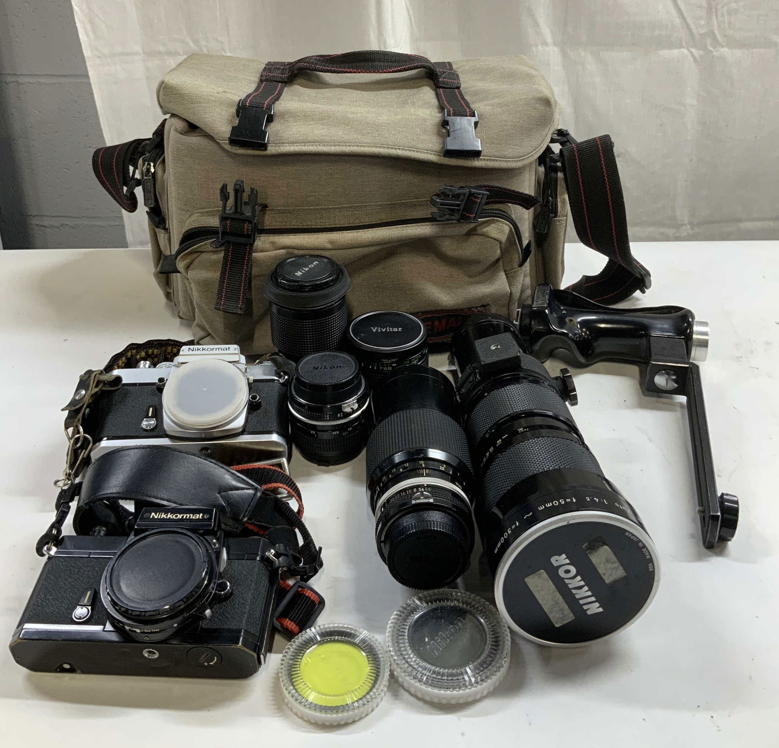 Lot11 Vtg Film Cameras, Macro Lens, Filters NIKON+ (1 of 20)
