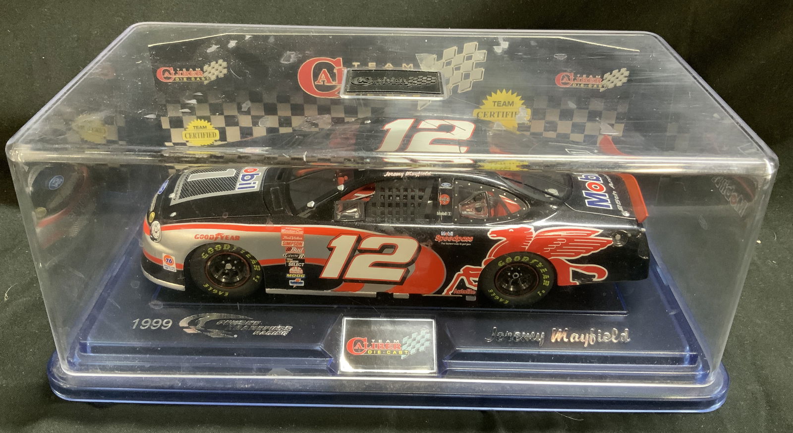 1999 Jeremy Mayfield #12 Mobil 1:24 Metal Car (1 of 7)