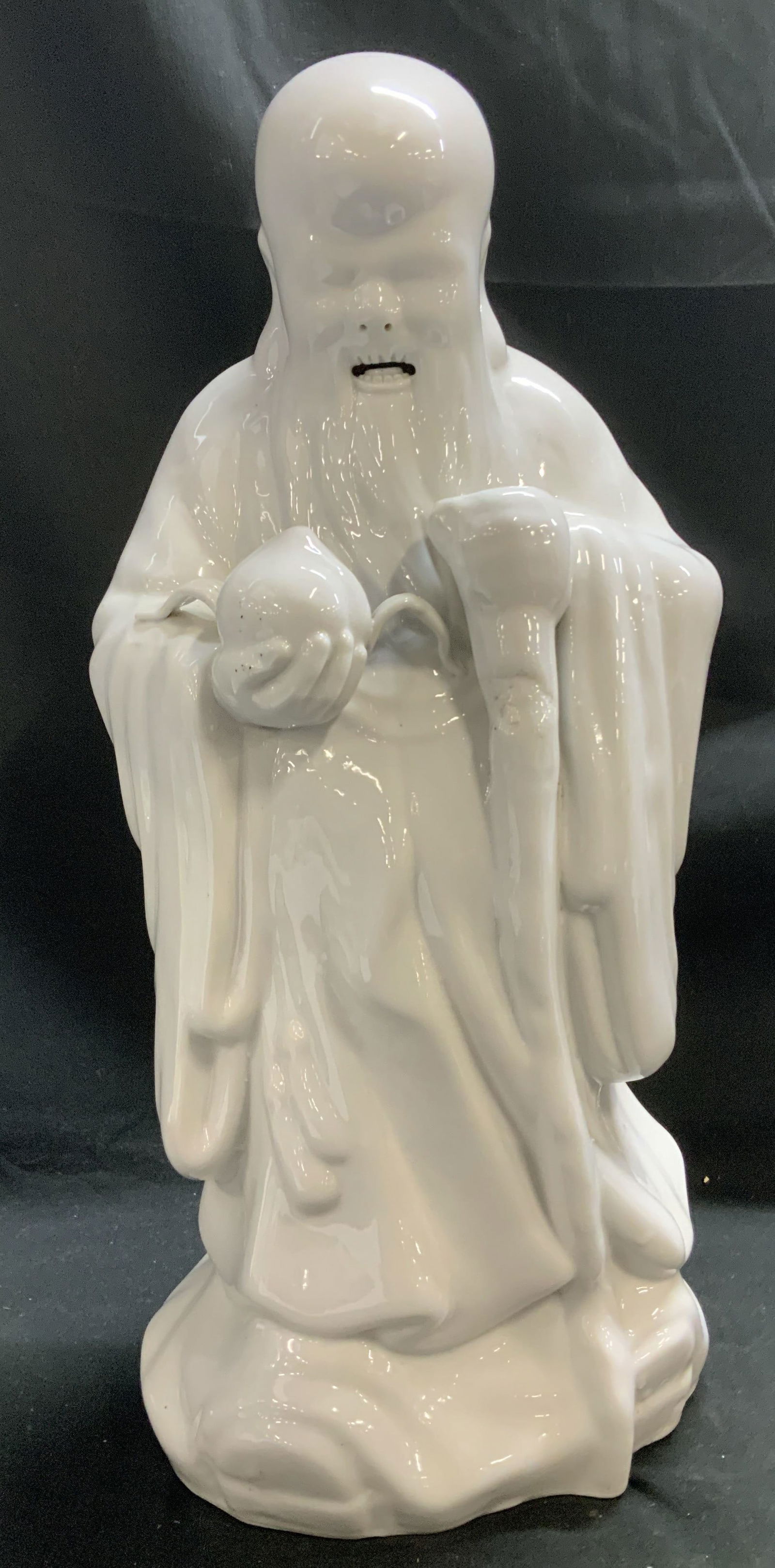Blance De Chine Asian Wise Man Sculpture 16.5in (1 of 7)