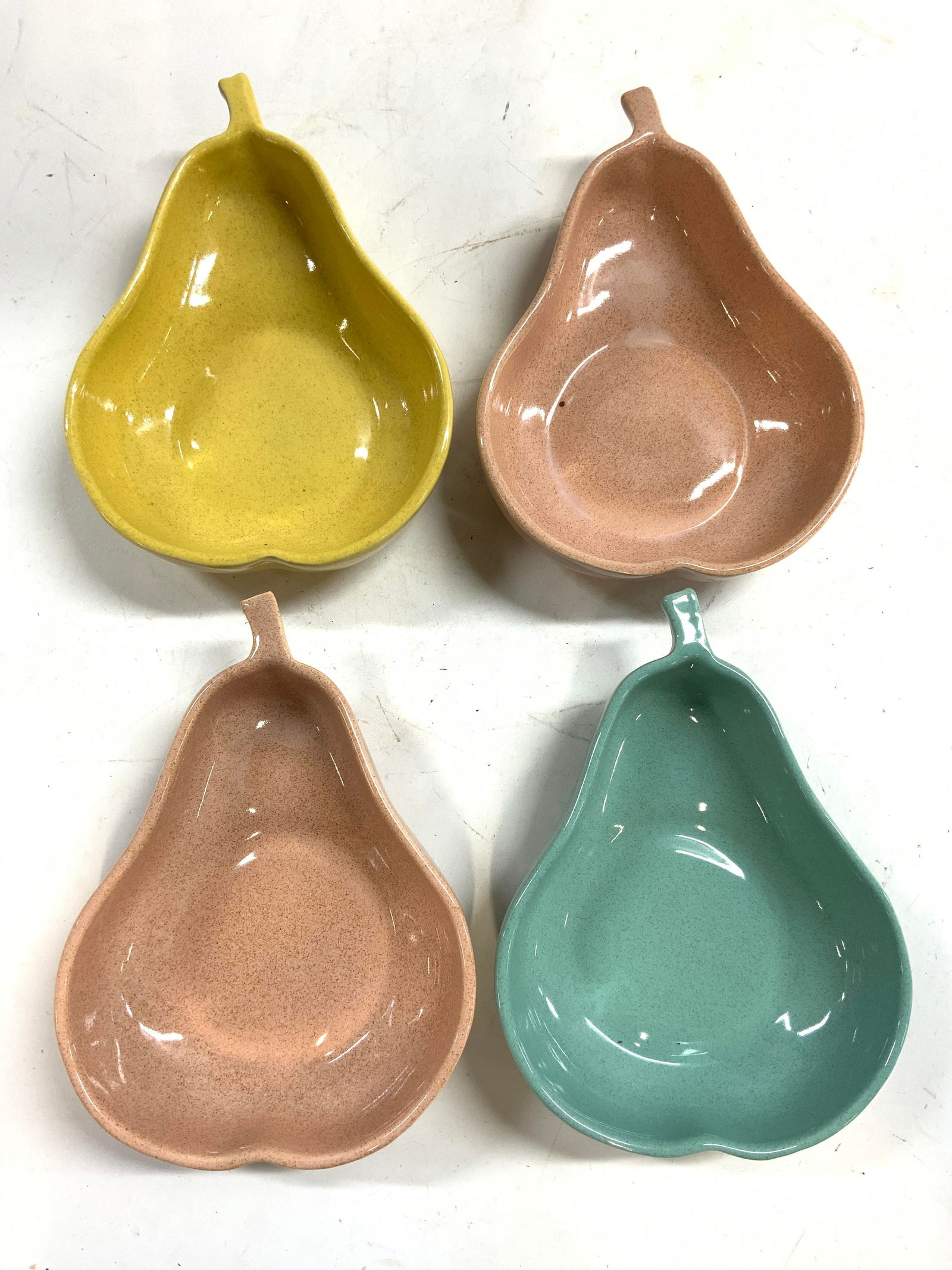 PFALTZGRAFF 4 Vintage Ceramic Pear Dishes (1 of 6)