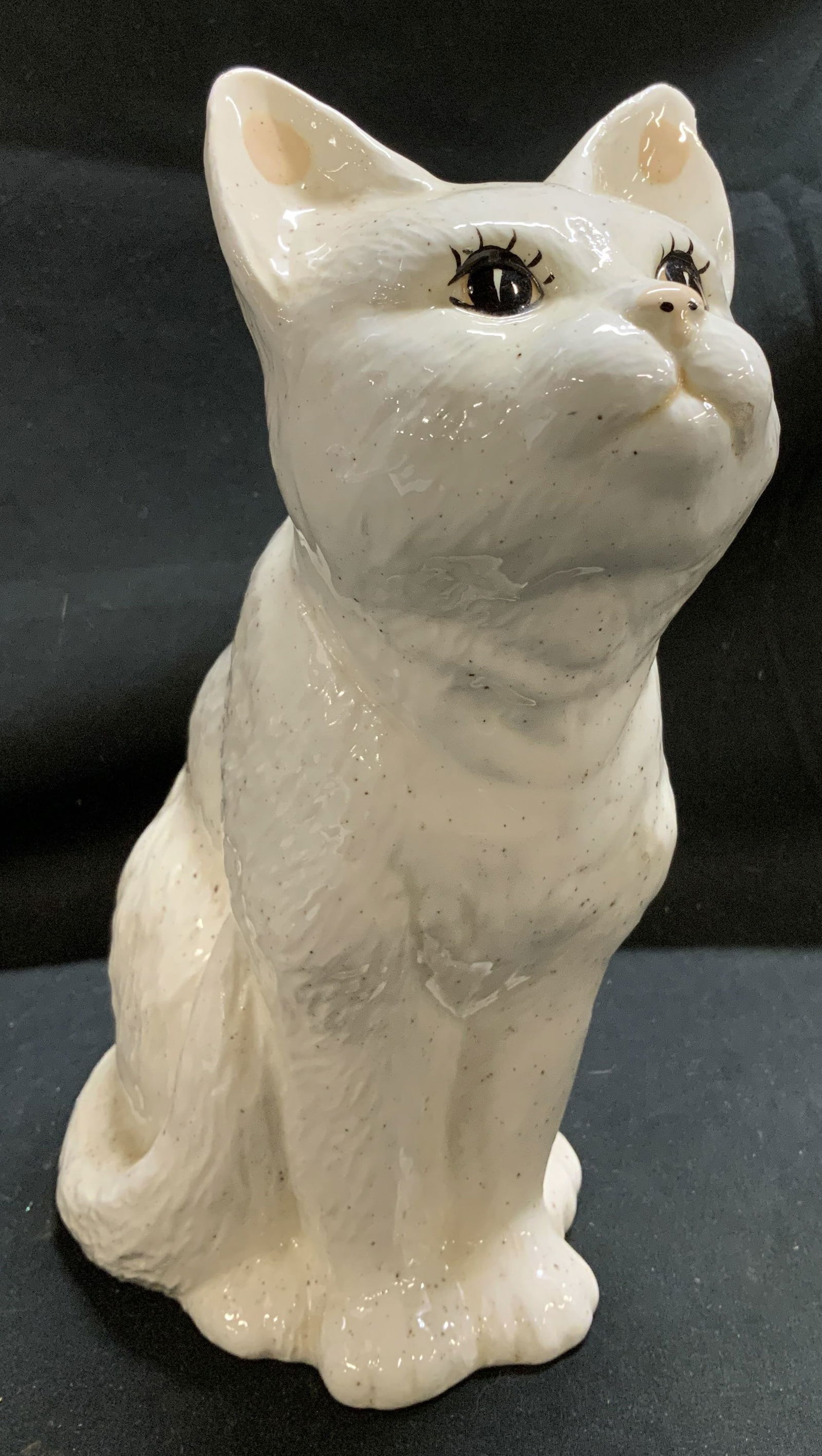 Pats Critters White Ceramic Cat Figurine MONT (1 of 8)