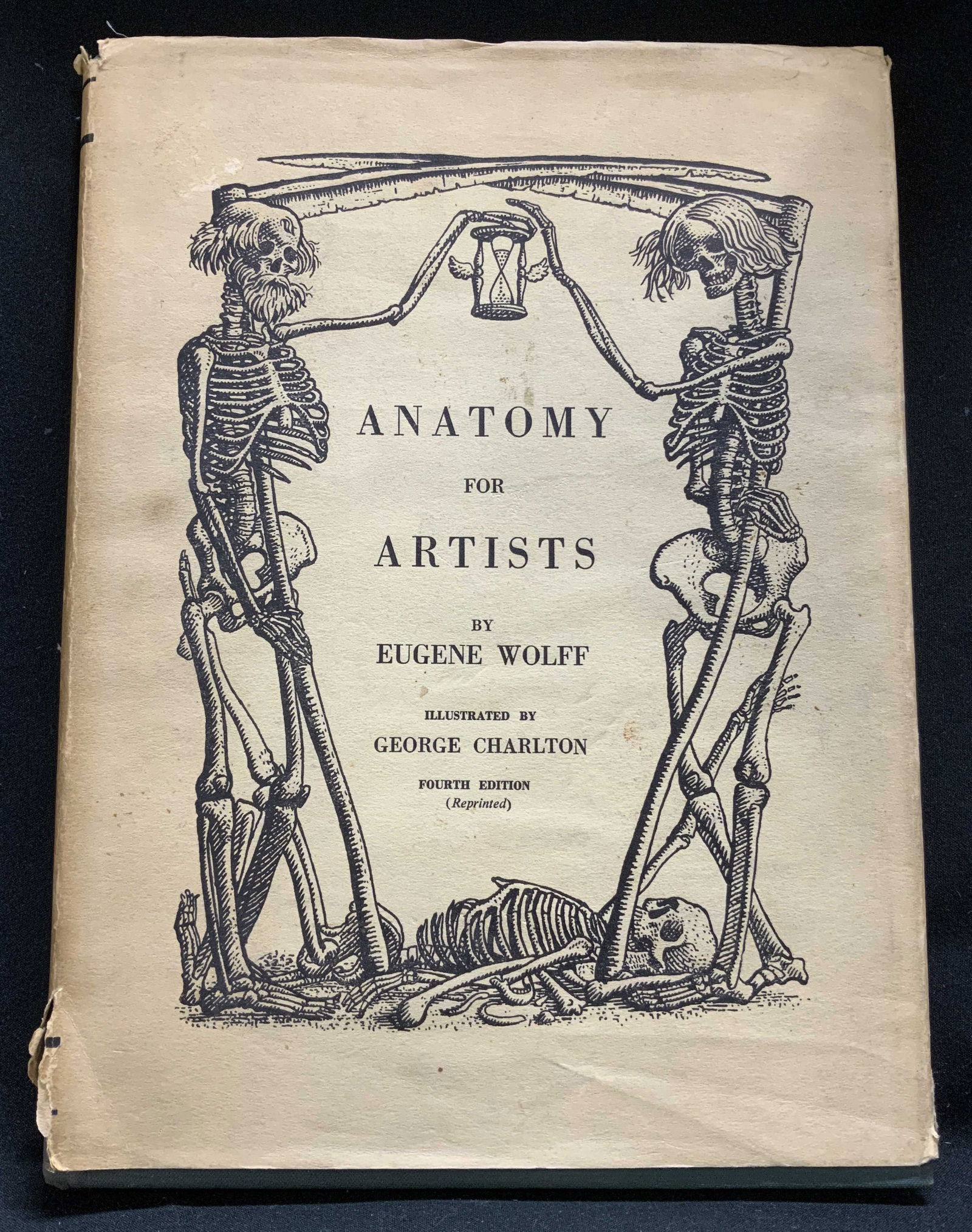 1962 Anatomy for Artists 4th Ed. Illustr Book WOLF (1 of 13)