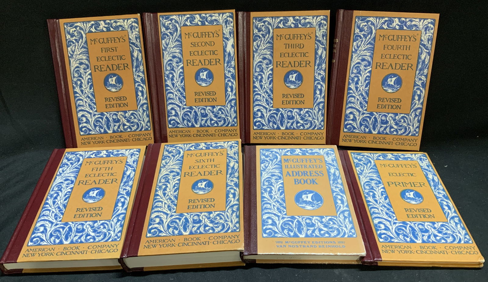 Lot8 Vtg McGuffeys Eclectic Reader Series Bk VAIL (1 of 20)