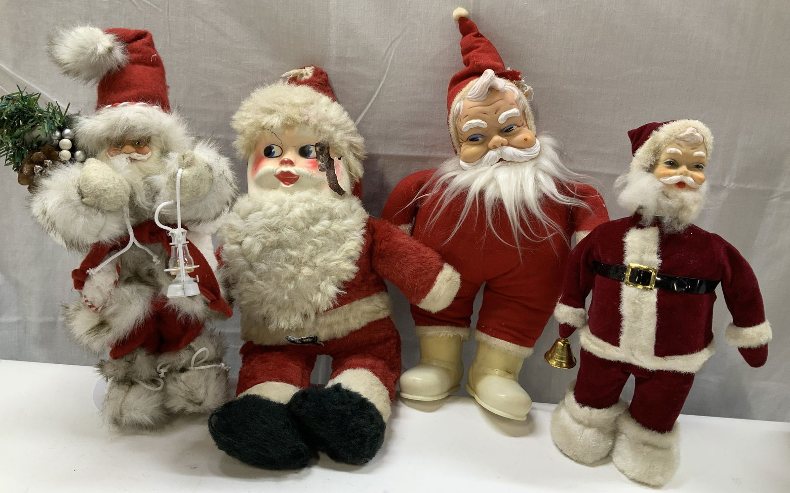 Lot 4 Vtg Santa Claus Animated & Plush Dolls JAPAN (1 of 14)