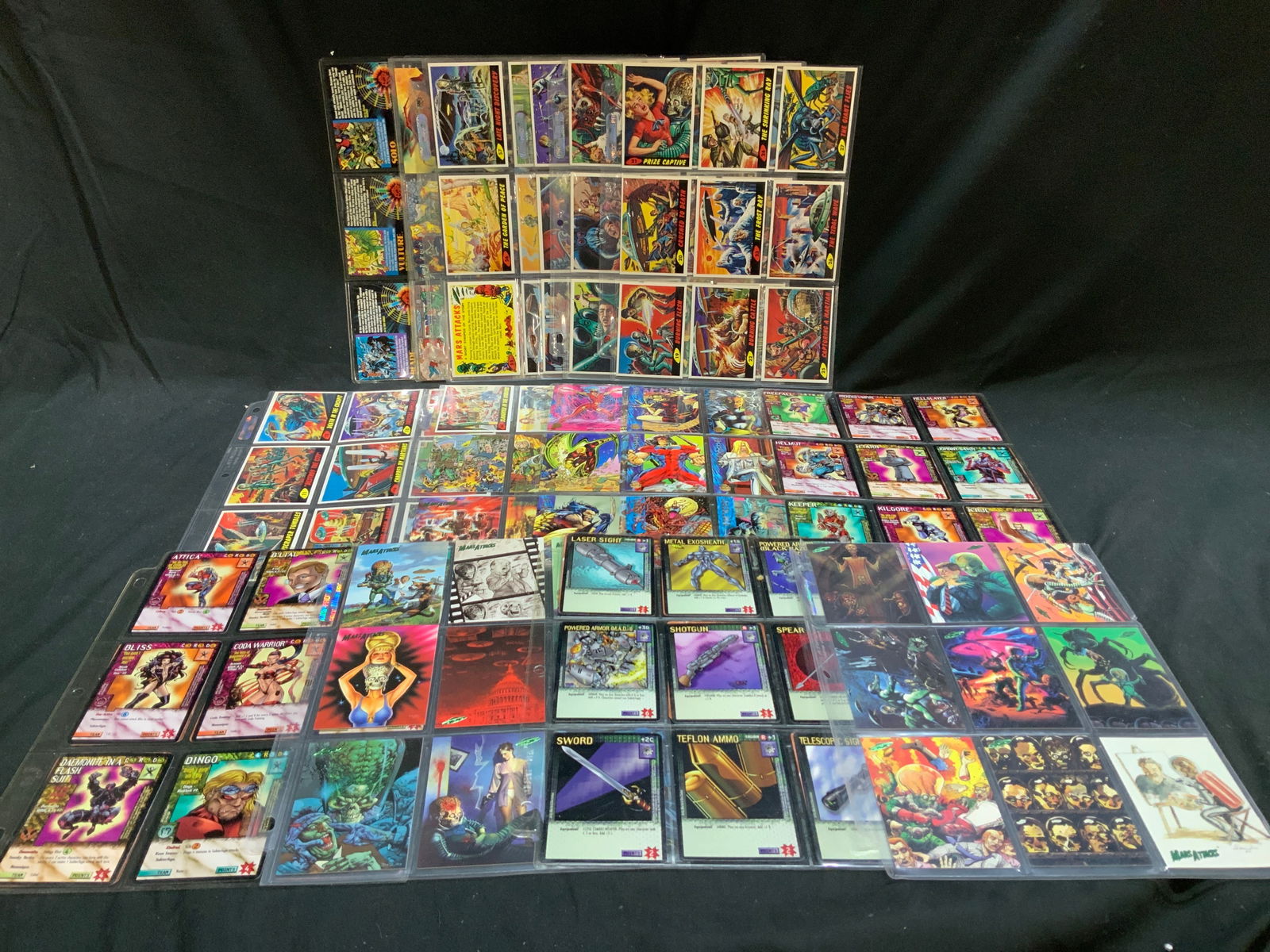 50+ Assort.1990s Collectible Trading Cards MARVEL (1 of 9)