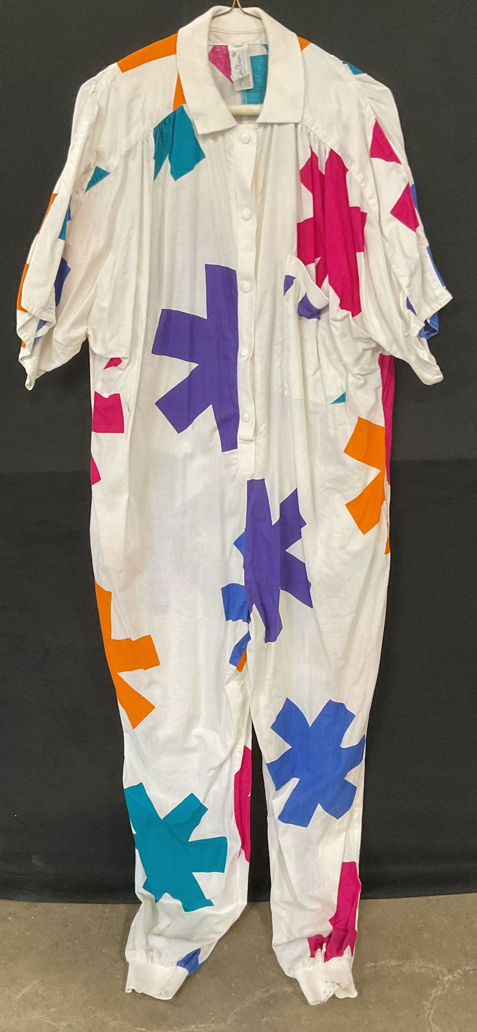 Vintage Gideon Oberson Star Print Jumpsuit (1 of 8)