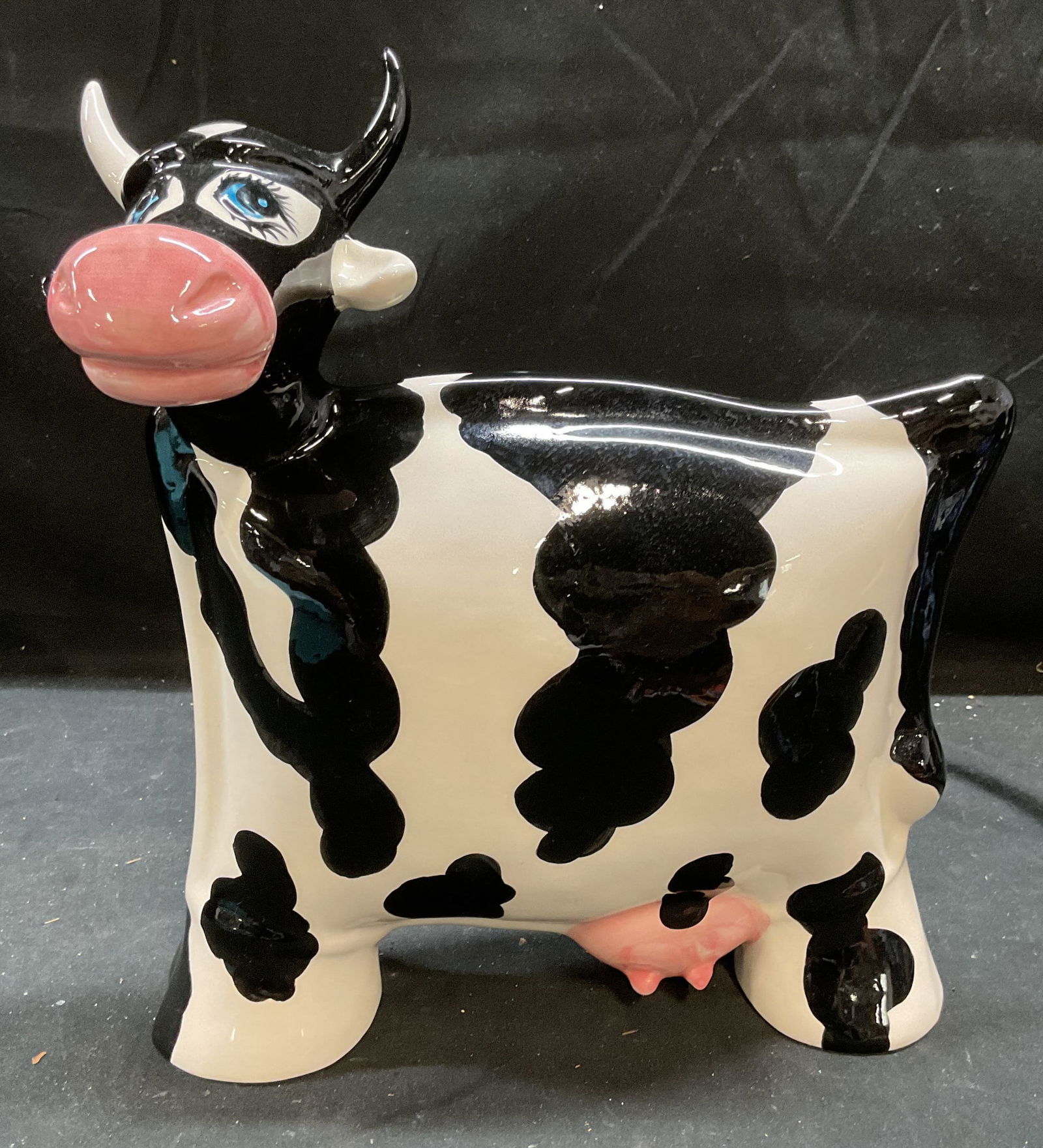 Anatoly Turov Ceramic Art Pottery Cow Figural (1 of 7)