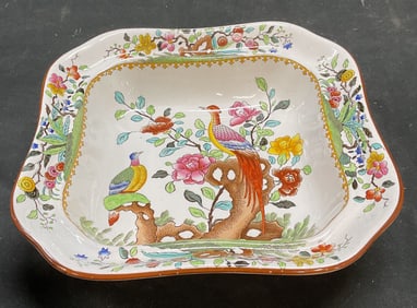 Vintage Copeland Spode Chinoiserie Porcelain Bowl