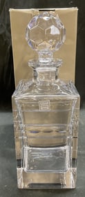 Tipperary Crystal Portland Decanter NIB Ireland