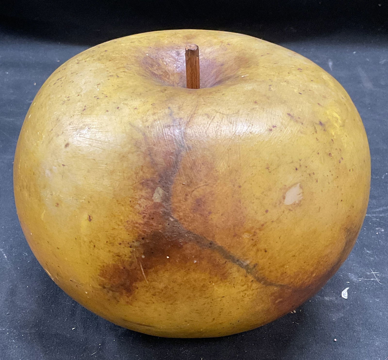 Handcrafted Green Apple Sculpture (1 of 6)