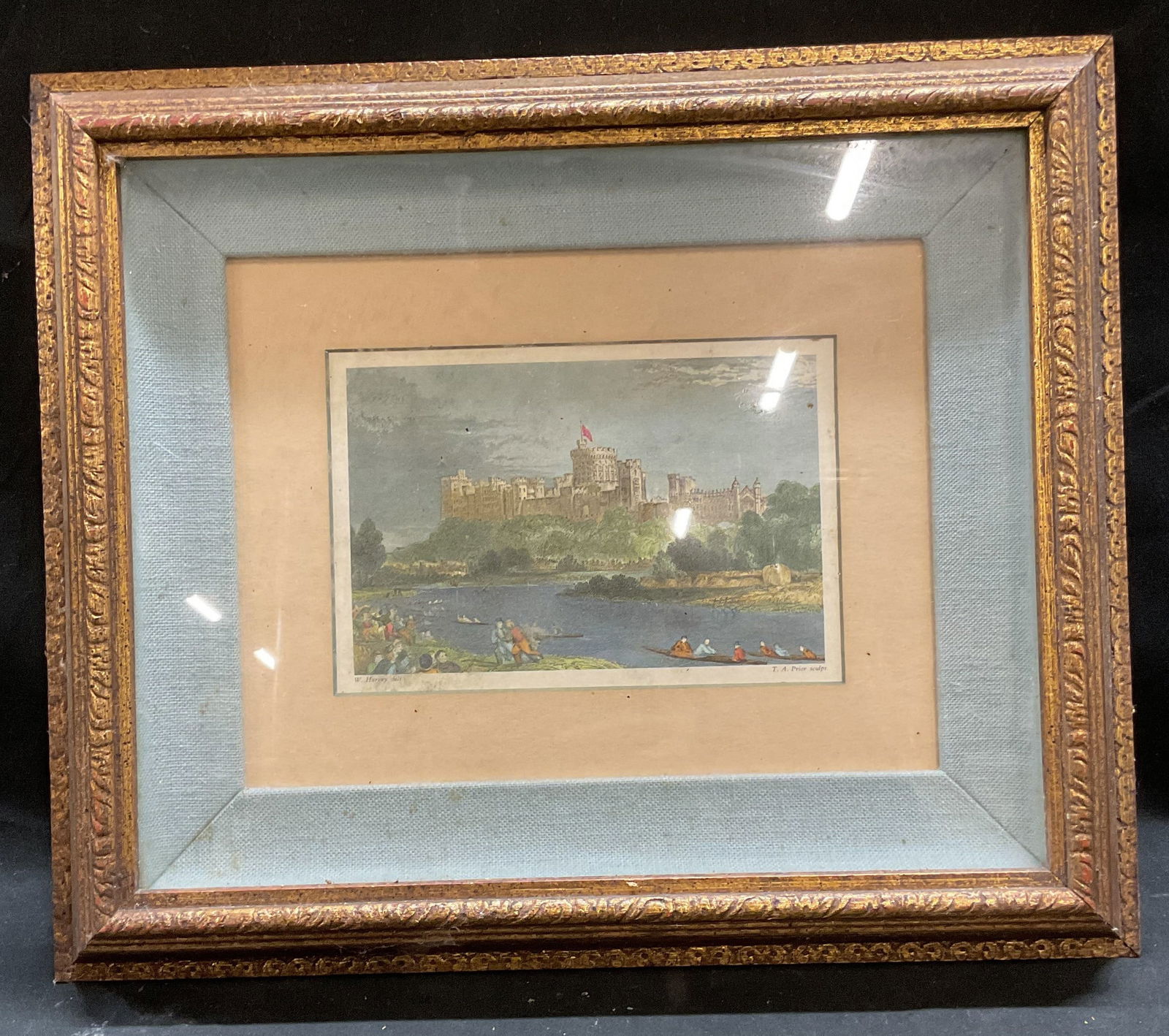 Antique Harvey Prior Windsor Castle Engraving (1 of 8)