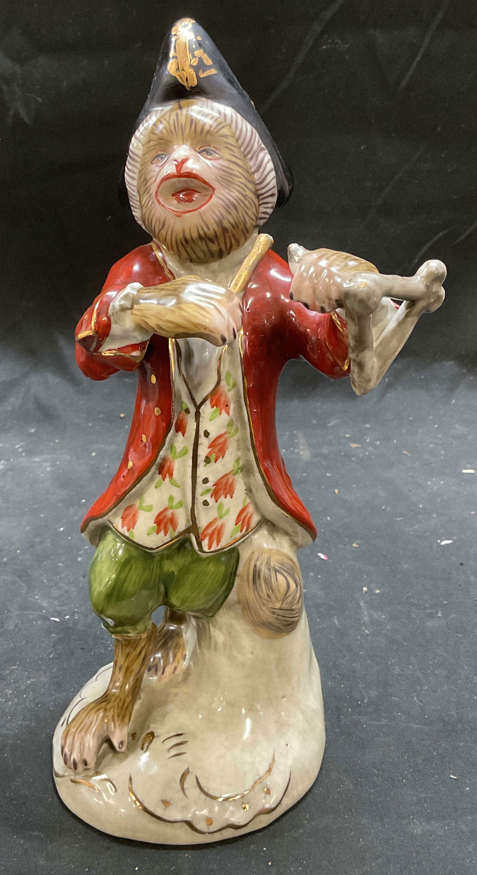 Vintage Monkey Band Porcelain Figurine (1 of 6)