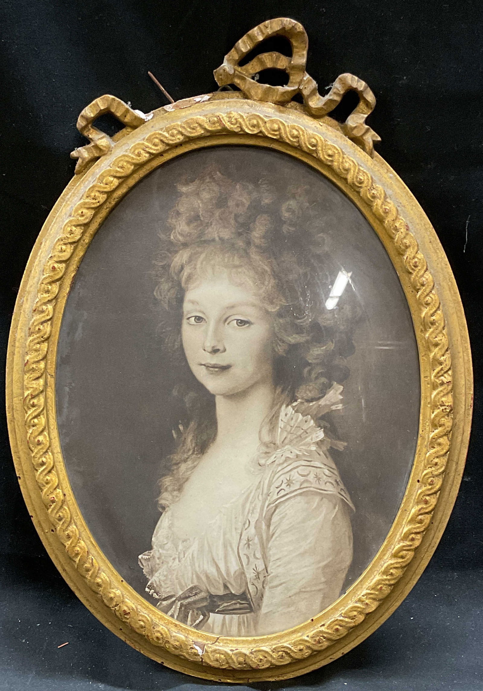 Antq Framed Tischbein Princess Federica Litho (1 of 6)