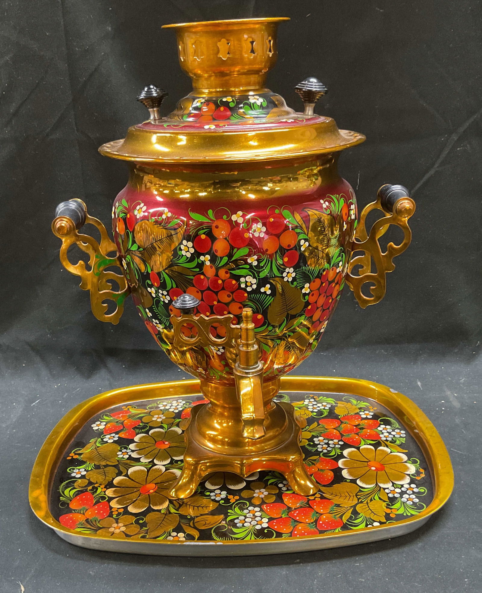 Signed Soviet 2 Piece Electric Samovar, Russia (1 of 7)