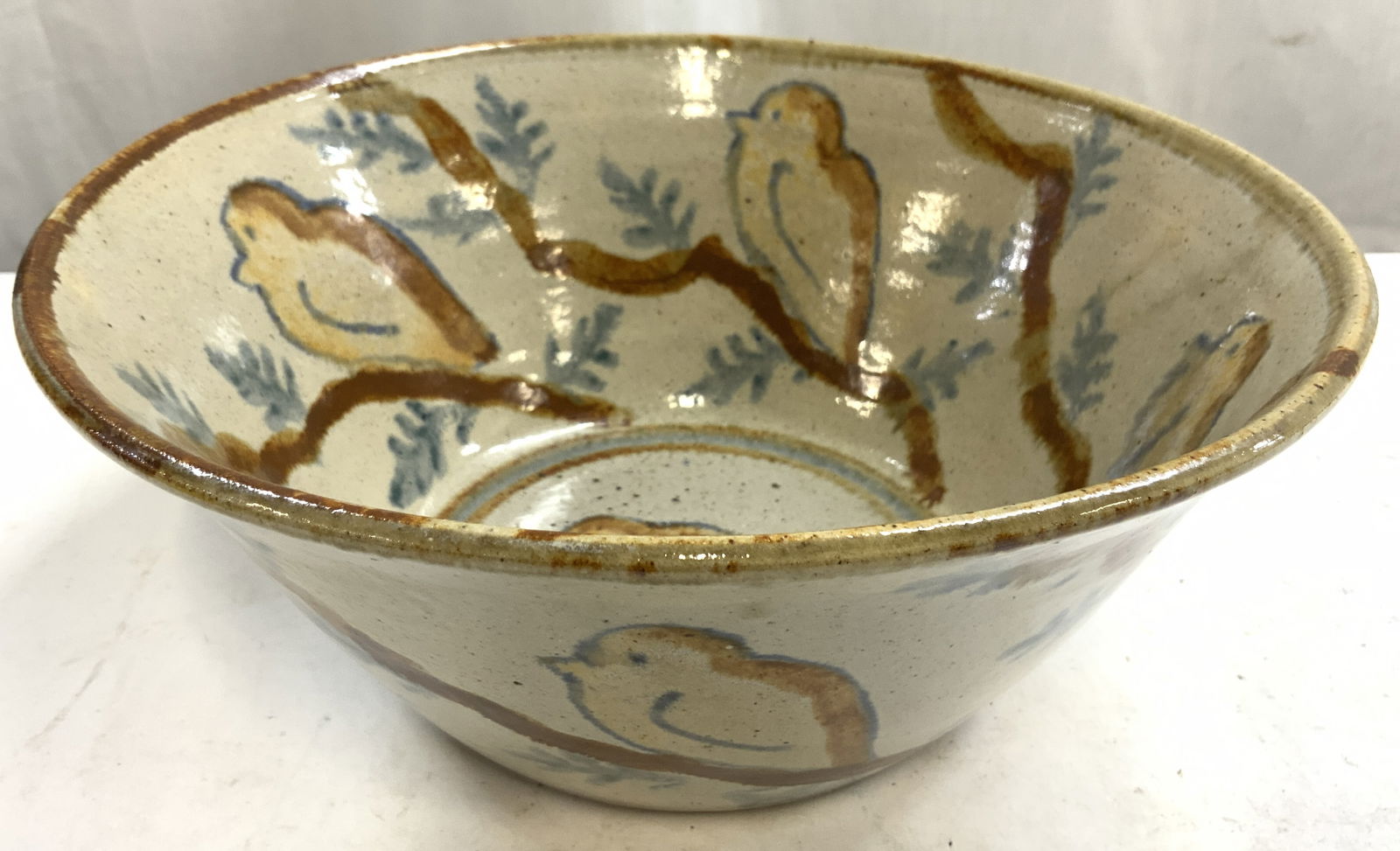 LITTLE MOUNTAIN Pottery Salt Glz Ceramic Bowl (1 of 8)