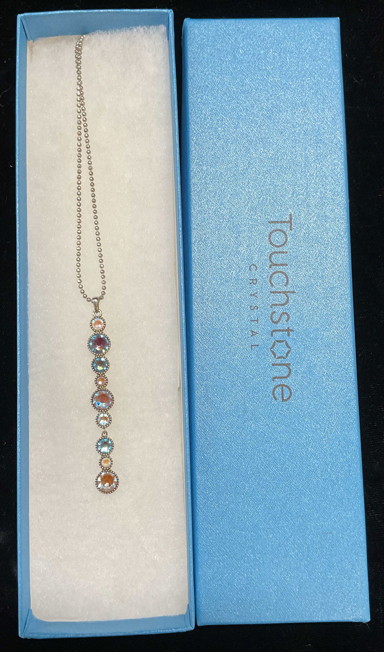 Swarovski Touchstone Pink Crystal Necklace NIB (1 of 6)