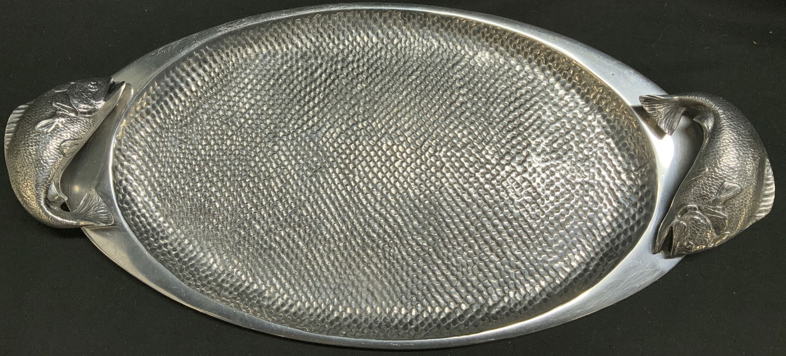 Vntg WILTON Bruce Fox Design Fish Handle Platter (1 of 7)