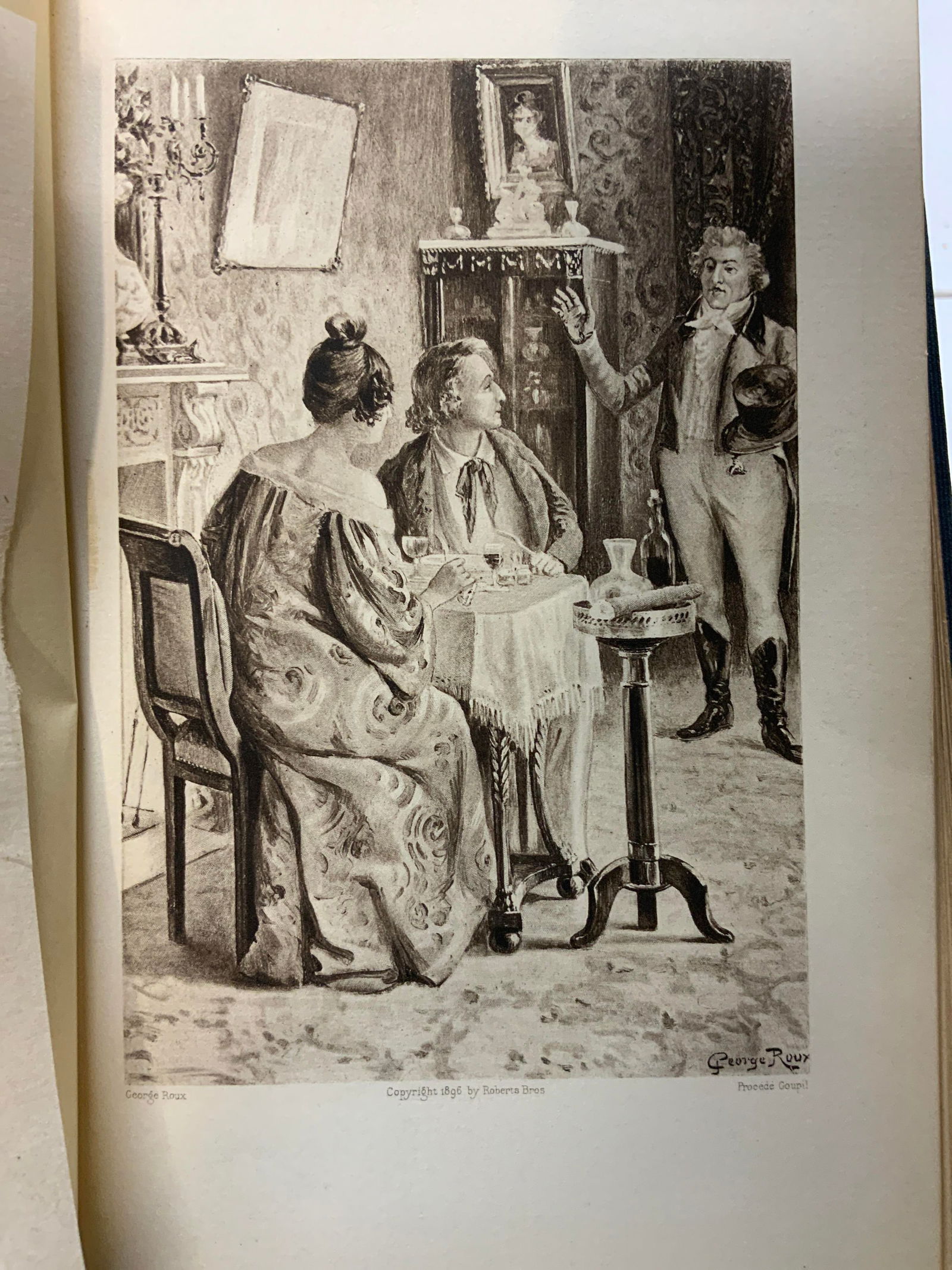 1907 Great Man of Provinces in Paris Book Illustr: 1907 Great Man of Provinces in Paris Book ROUX+ The Great Man of the Provinces in Paris. Illustrated by George Roux & Translated by Katharine Wormeley. COPYRIGHT LITTLE, BROWN & COMPANY 1907. Book has