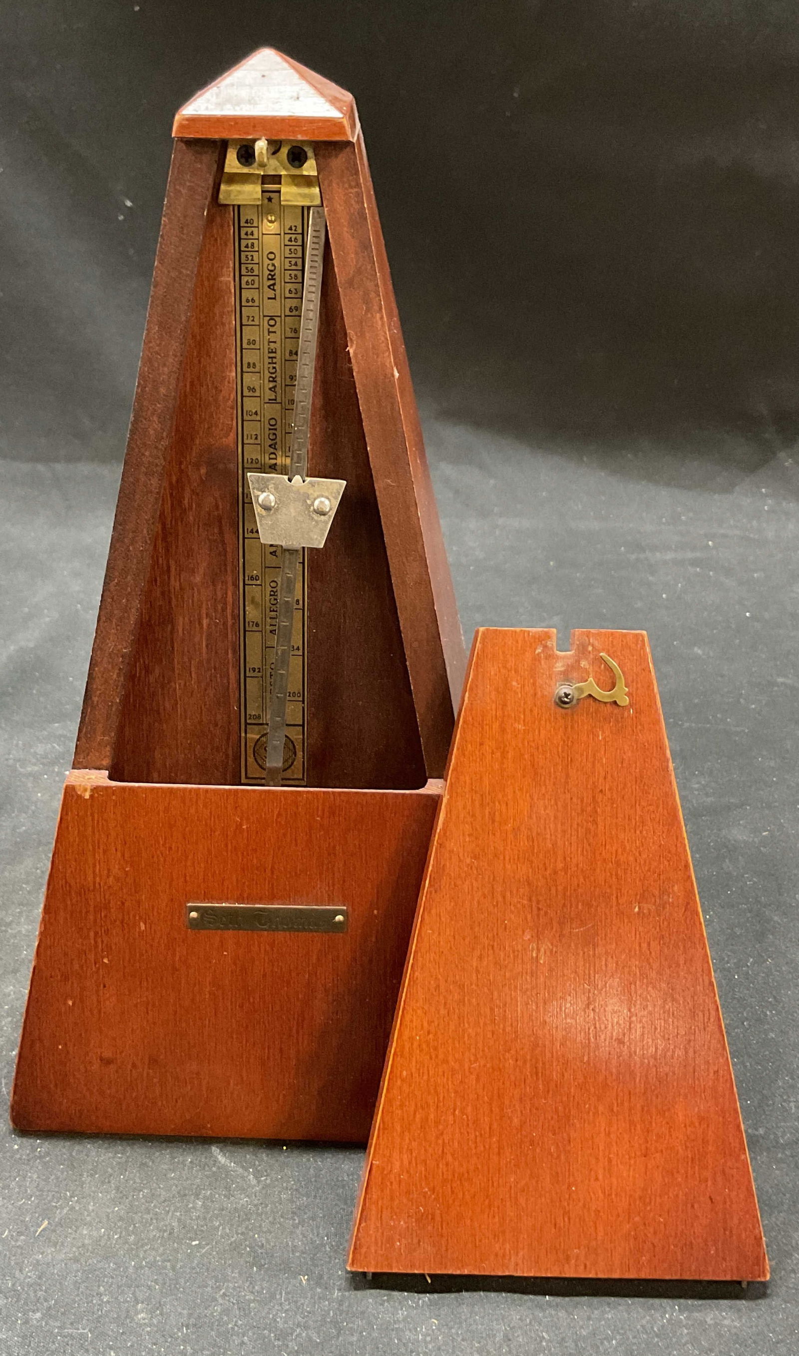 Vtg 2009 Seth Thomas Wood Metronome de MAELZEL (1 of 9)