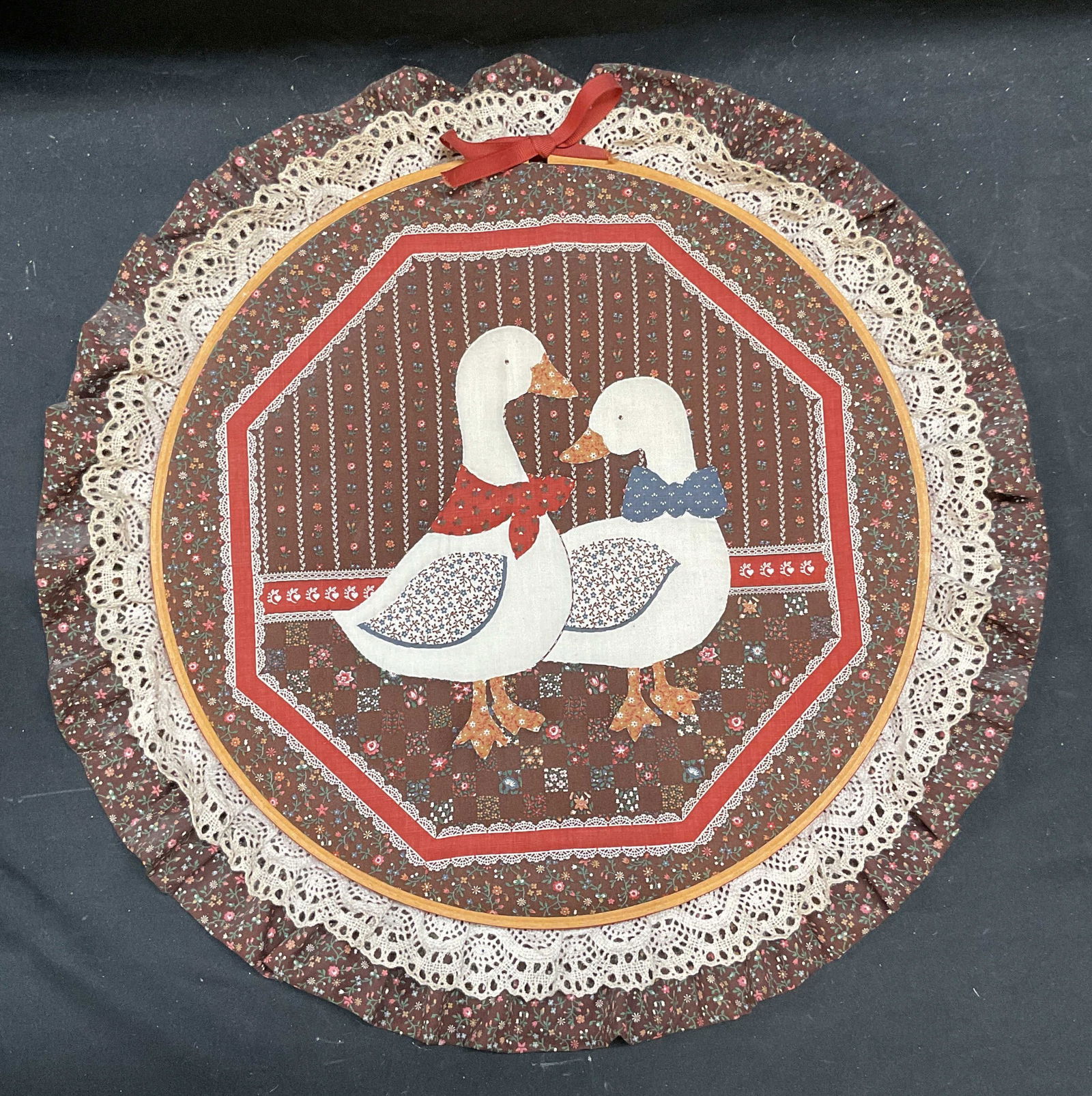 Handmade Ducks Quilt Panel Wall Hanging (1 of 6)