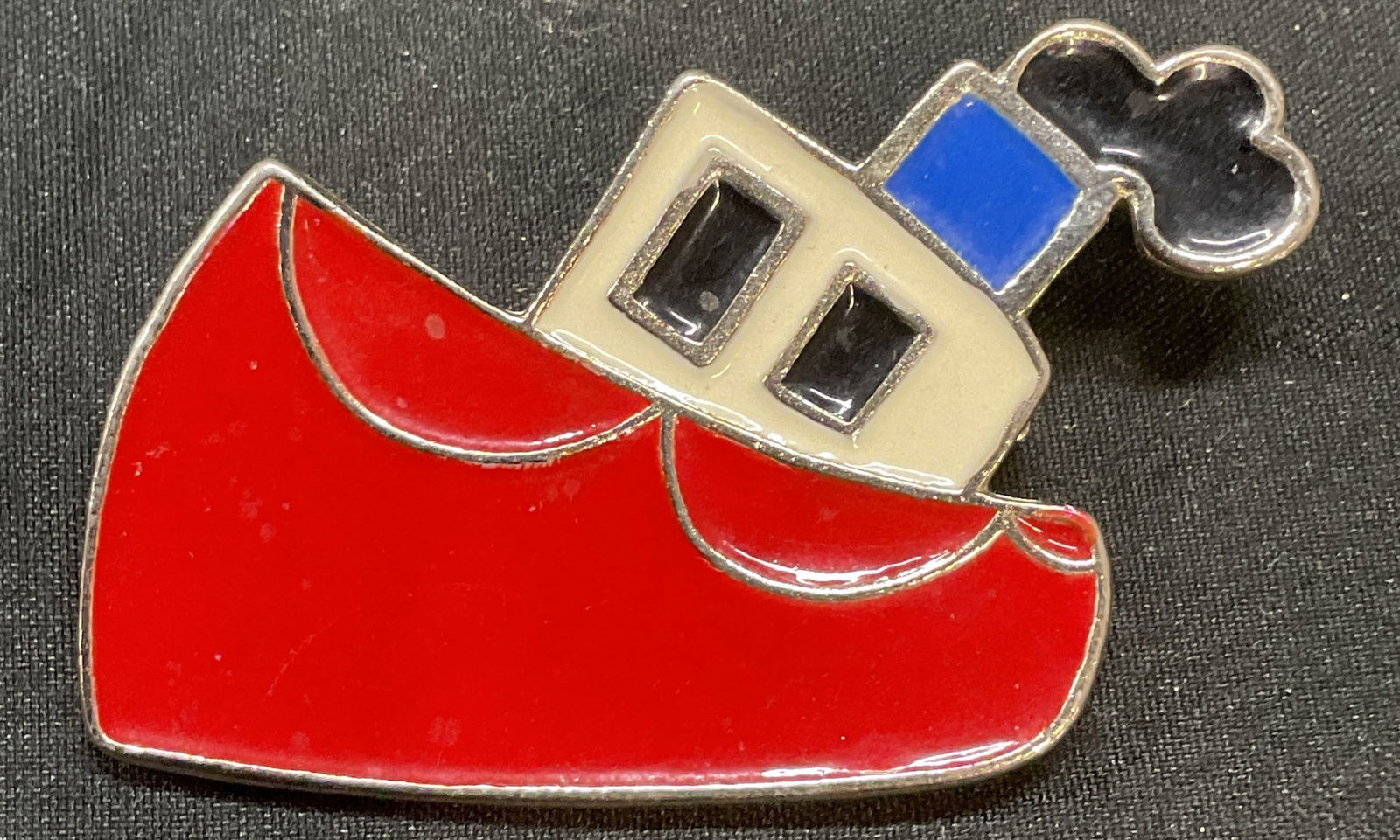 Vintage Enameled Nautical Ship Brooch (1 of 6)