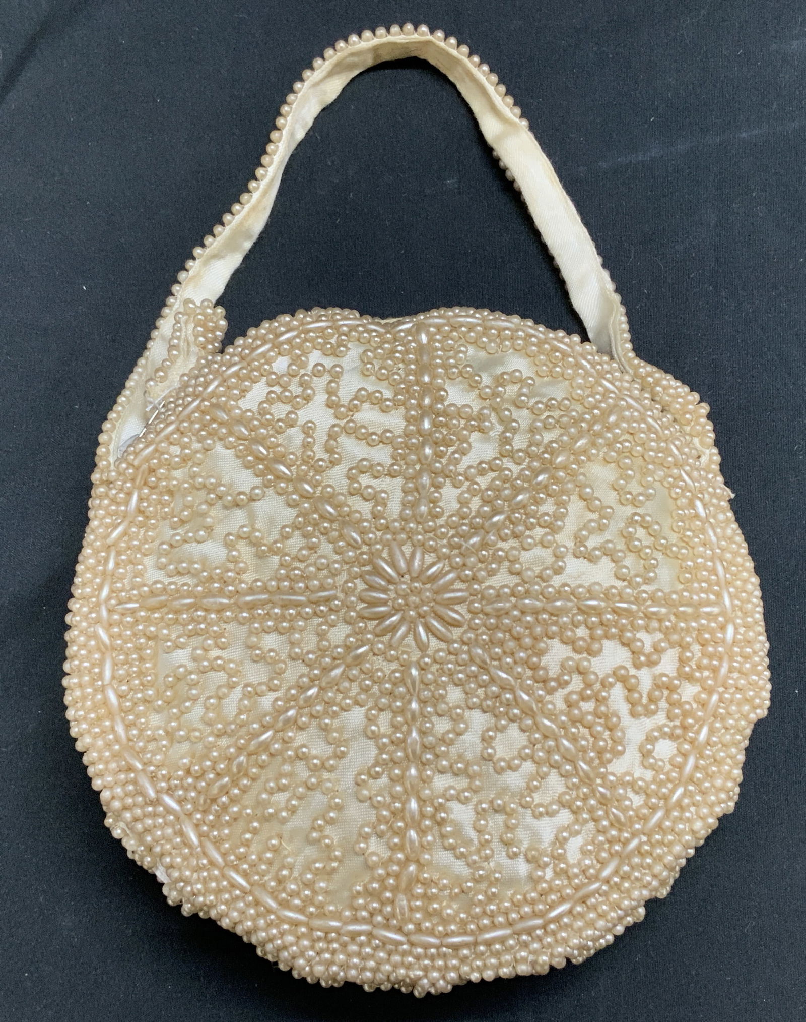 Vntg Fine Arts Bag Co. Beaded Purse JAPAN (1 of 6)