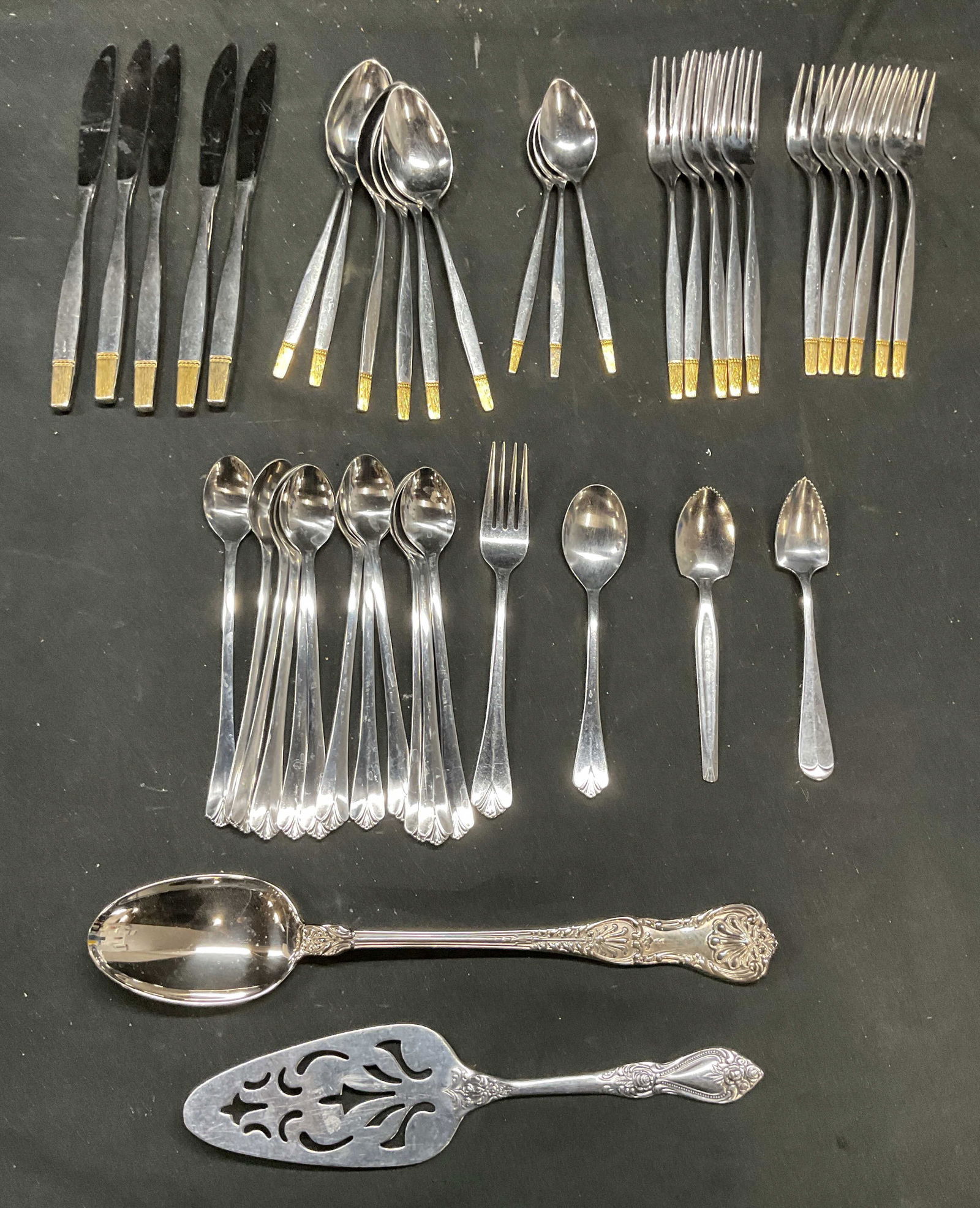 Lot 42 Farberware & TOWLE Flatware + (1 of 9)