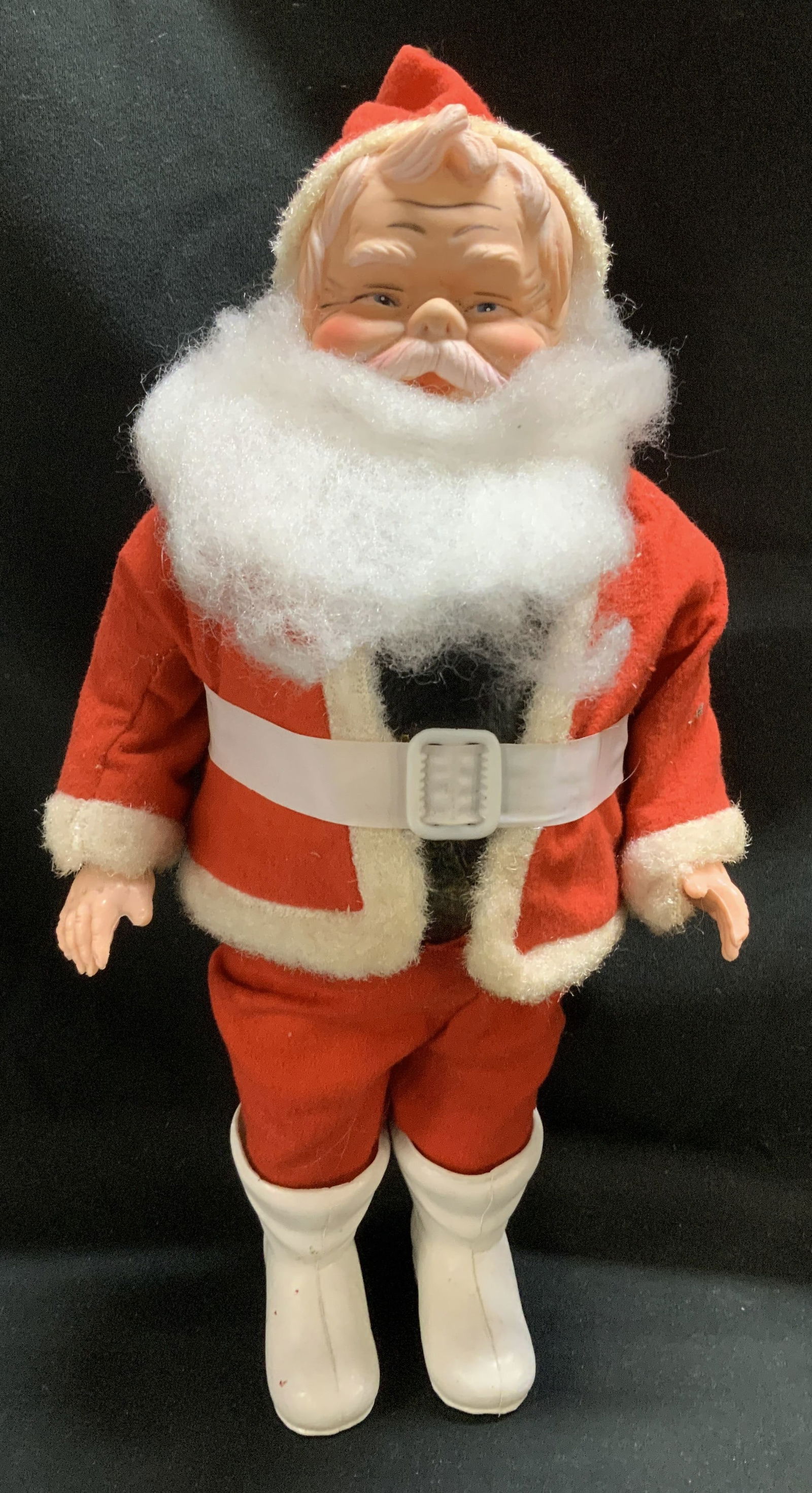 Vintage Rubber Face Santa Claus Doll 13in (1 of 6)